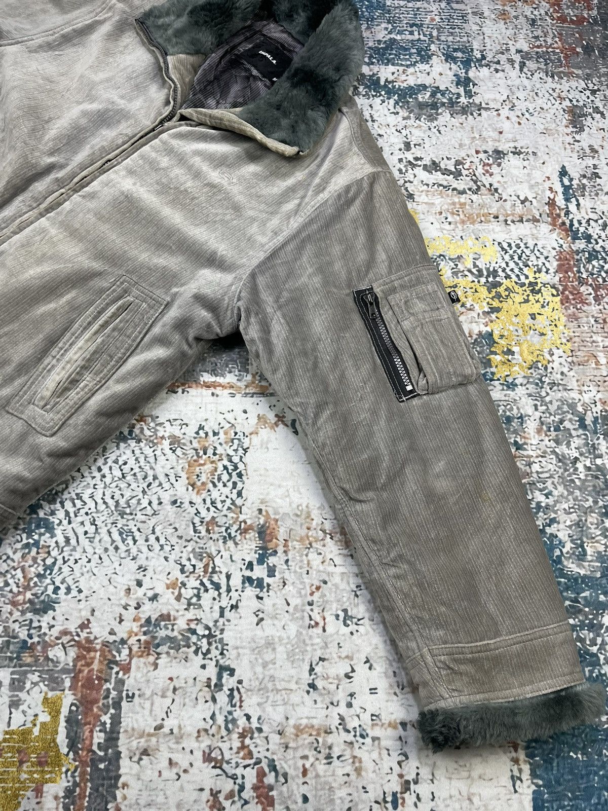 Hypebeast IMPALA Corduroy Aviator B15 Bomber Jackets Size US M / EU 48-50 / 2 - 4 Thumbnail