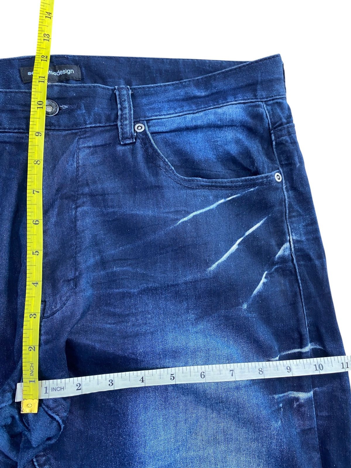 semanticdesign Bluee Sematic Design Thunder Wash Denim Size US 36 / EU 52 - 9 Thumbnail