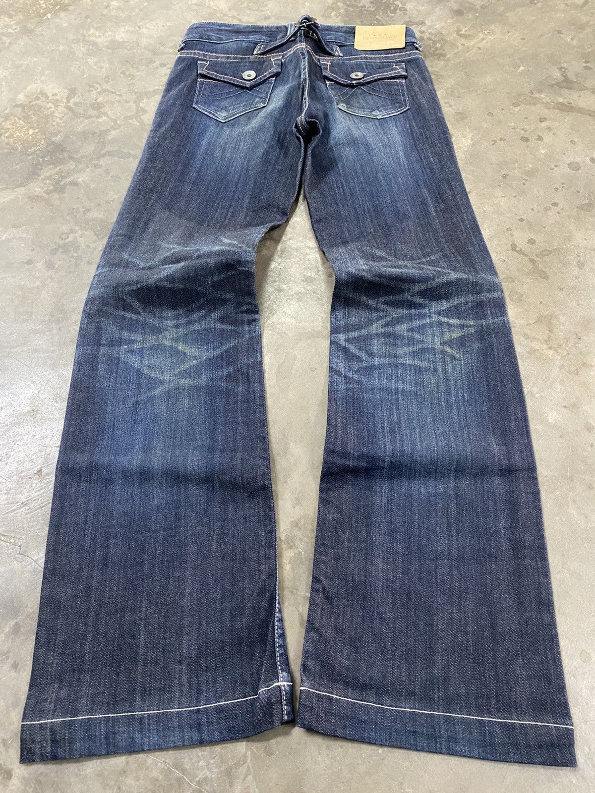 Hysteric Glamour × If Six Was Nine × Tornado Mart Flare Jeans Japan Queen's Low Wide Leg Jeans @269 Size US 28 / EU 44 - 1 Thumbnail