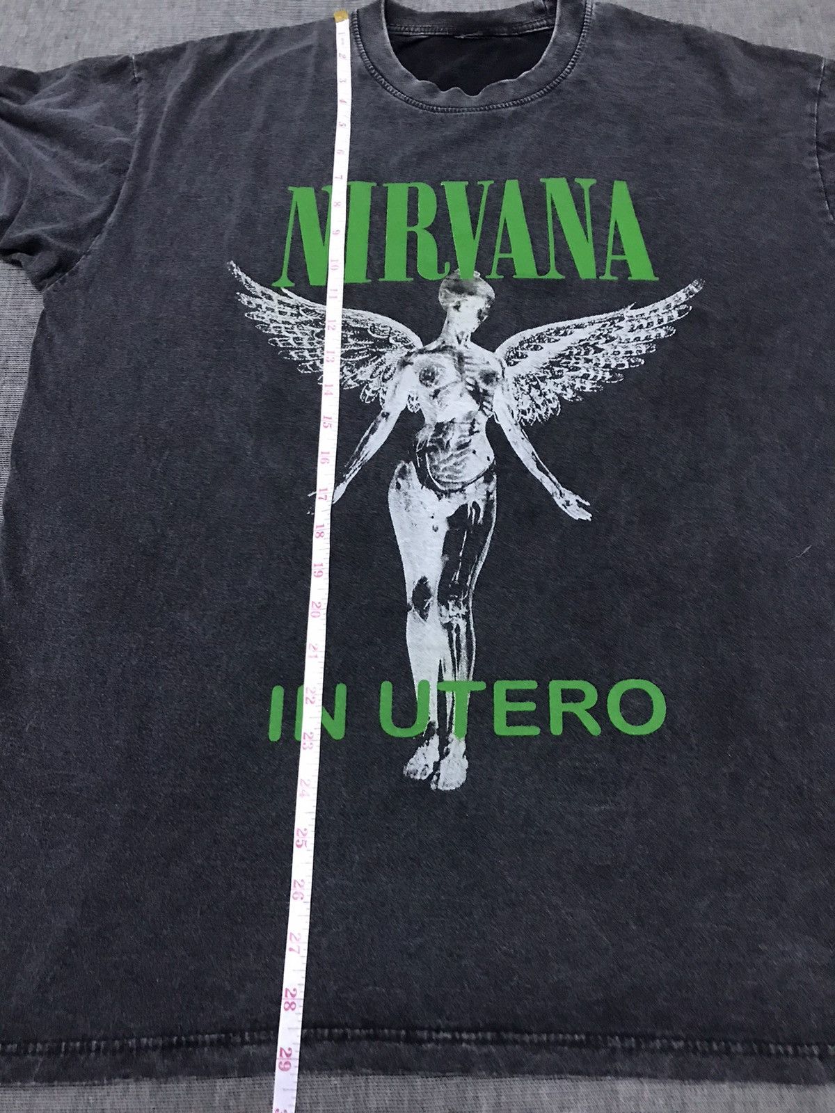 Band Tees × Nirvana Bootleg Nirvana In Utero band Tees Size US L / EU 52-54 / 3 - 8 Thumbnail
