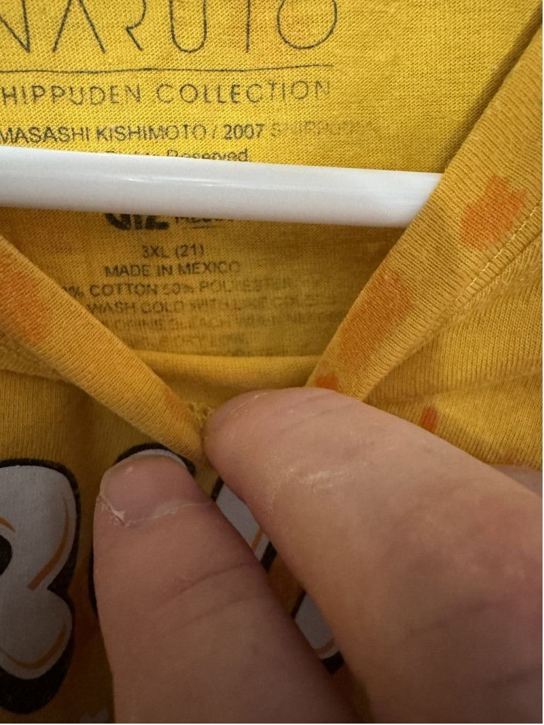 The Unbranded Brand Naruto anime T-Shirt Mens Size 3XL ( see description) Yellow Size US XXL / EU 58 / 5 - 4 Thumbnail