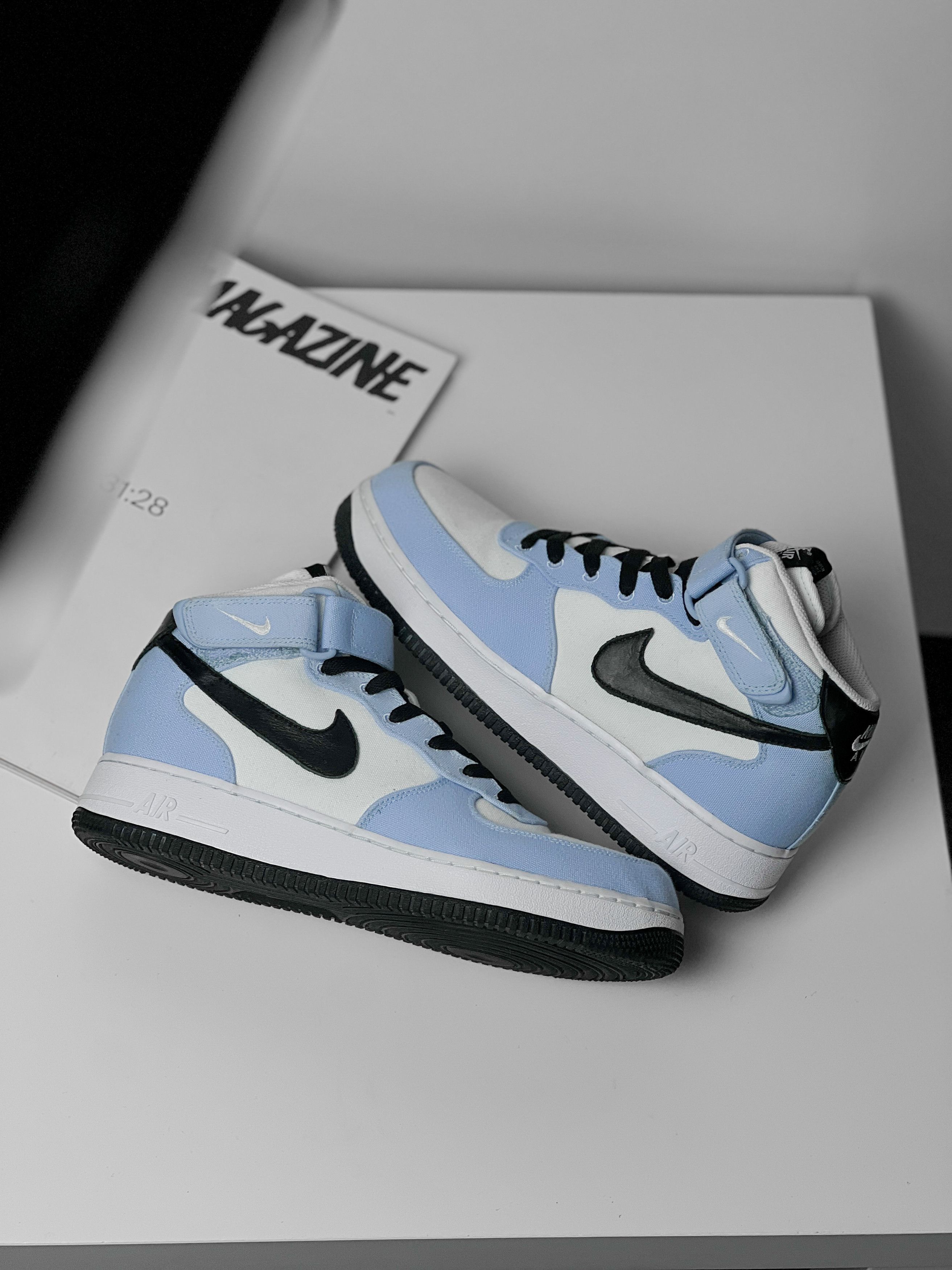 Nike Nike Air Force 1 Mid By You Custom DZ3640-900 LN2NI Size US 9.5 / EU 42-43 - 2 Thumbnail