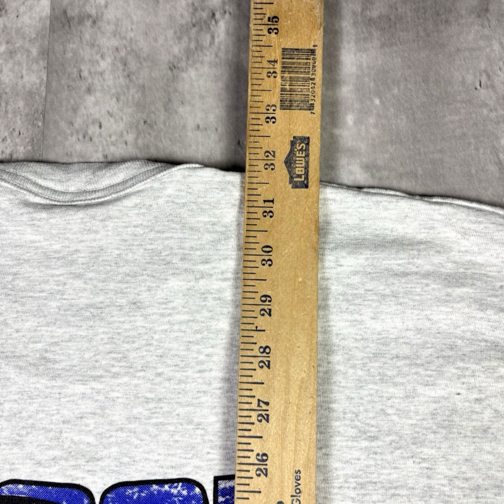 Fruit Of The Loom VINTAGE 90s Fruit of the Loom T-Shirt Gray Crew Neck Short Sleeve XL Adult Graphic Print Stitch Cars Size US XL / EU 56 / 4 - 4 Thumbnail