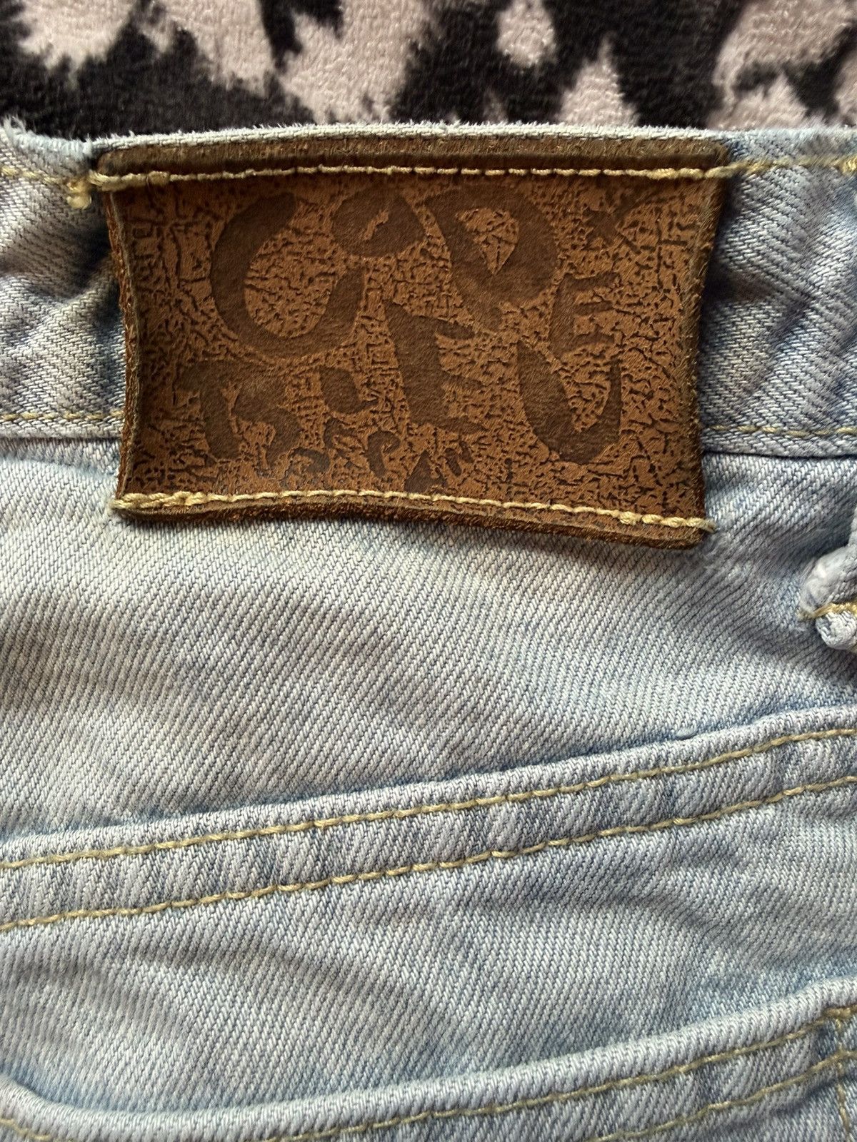 Japanese Brand Vintage Code Bleu Japanese light wash denim jeans Size 36" / US 14 / IT 50 - 5 Thumbnail