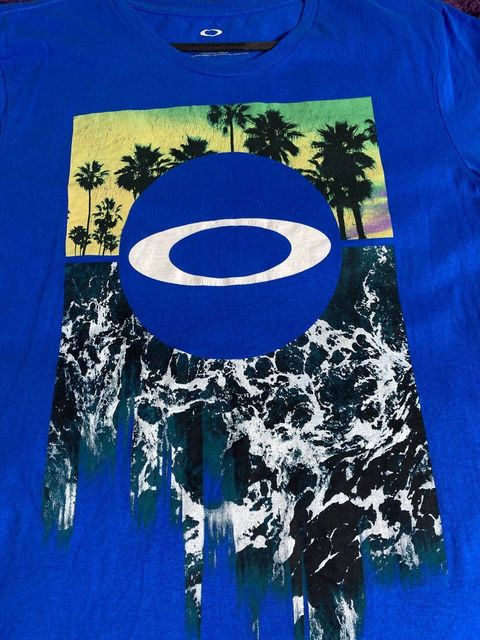 Oakley Oakley tee Big Center Logo Made in USA 90s Y2K Skate Size US L / EU 52-54 / 3 - 19 Thumbnail