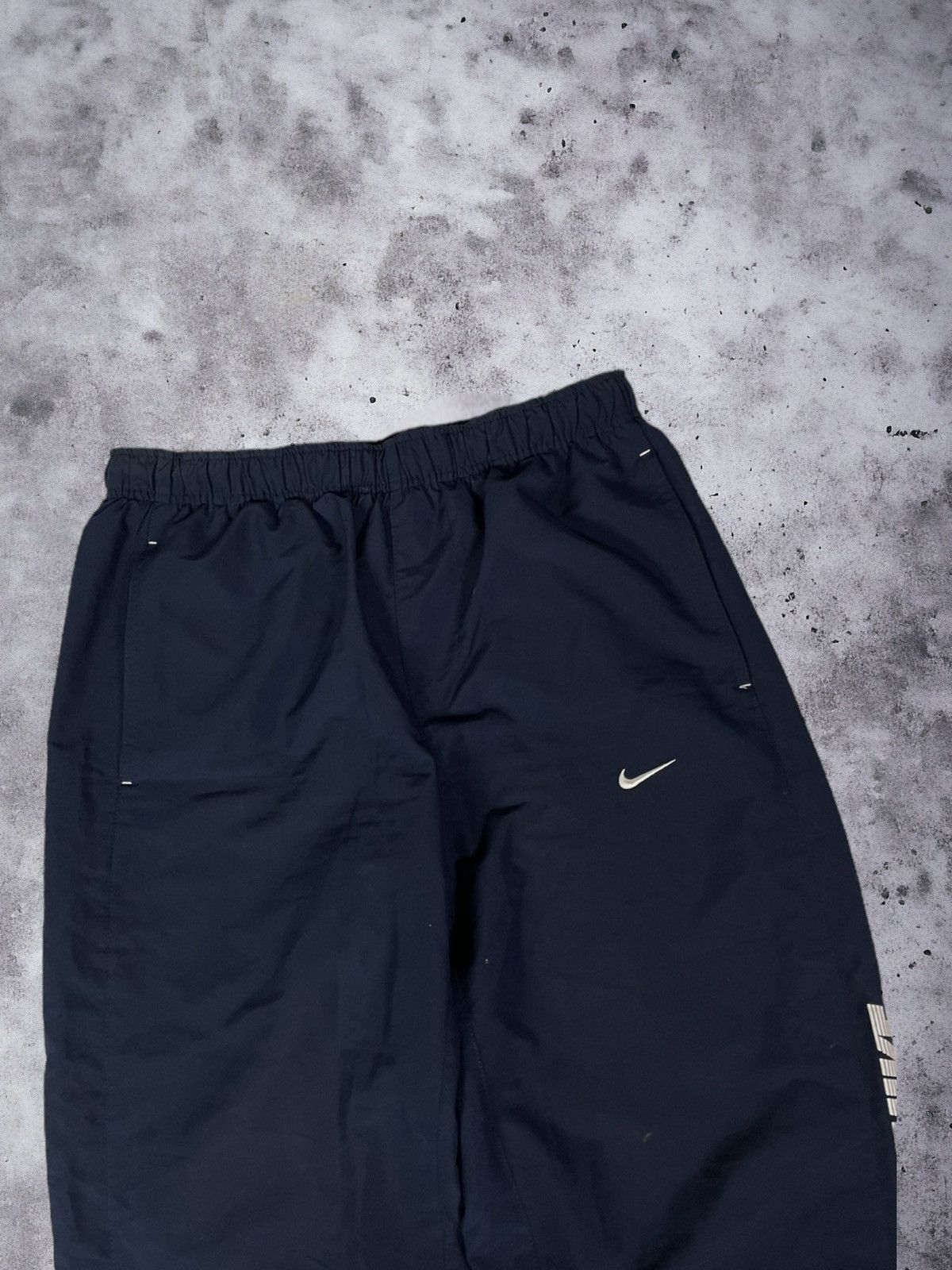 Nike × Vintage Vintage Y2K Nike Parachute Drill Nylon Pants 2000s Size US 30 / EU 46 - 3 Thumbnail