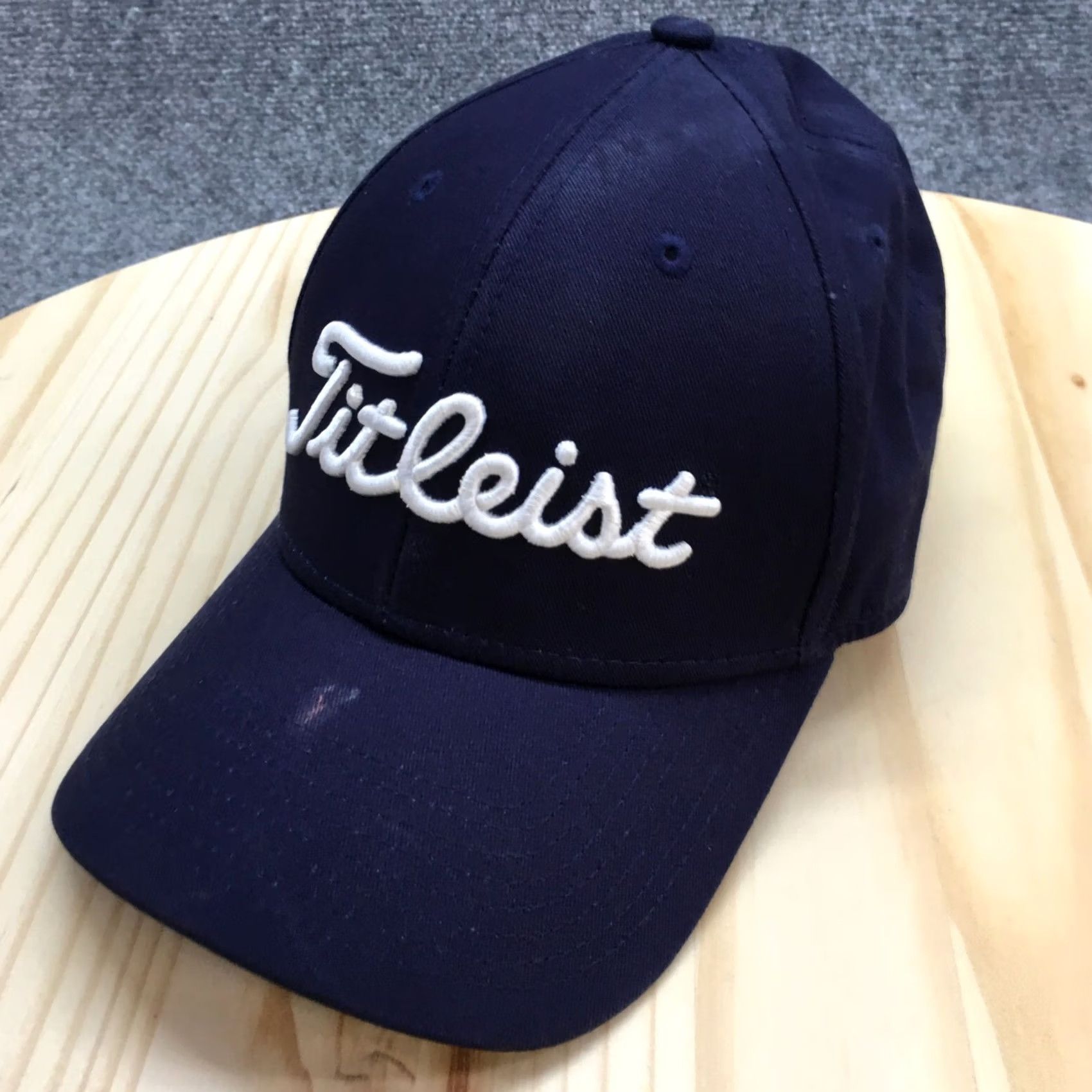 New Era New Era Hat Mens One Size Blue Titleist Baseball Cap Cotton Embroidered Logo Size ONE SIZE - 2 Thumbnail