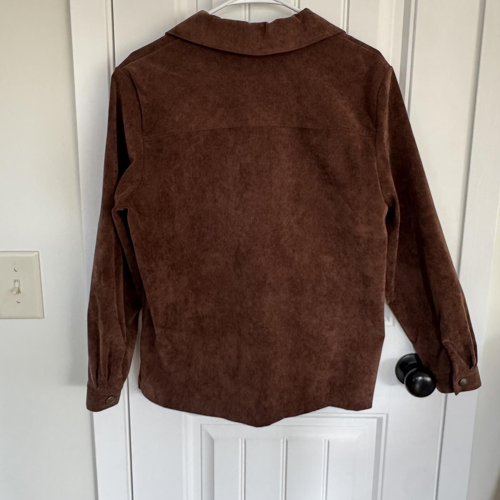 Other BonWorth Stud Brown Corduroy Zip-Up Jacket-XS-P Size XS / US 0-2 / IT 36-38 - 5 Thumbnail