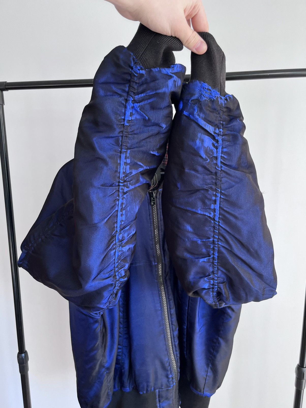 Bernhard Willhelm Archive Bernhard Willhelm AW07 runway silk MA1 bomber jacket Size US M / EU 48-50 / 2 - 14 Thumbnail