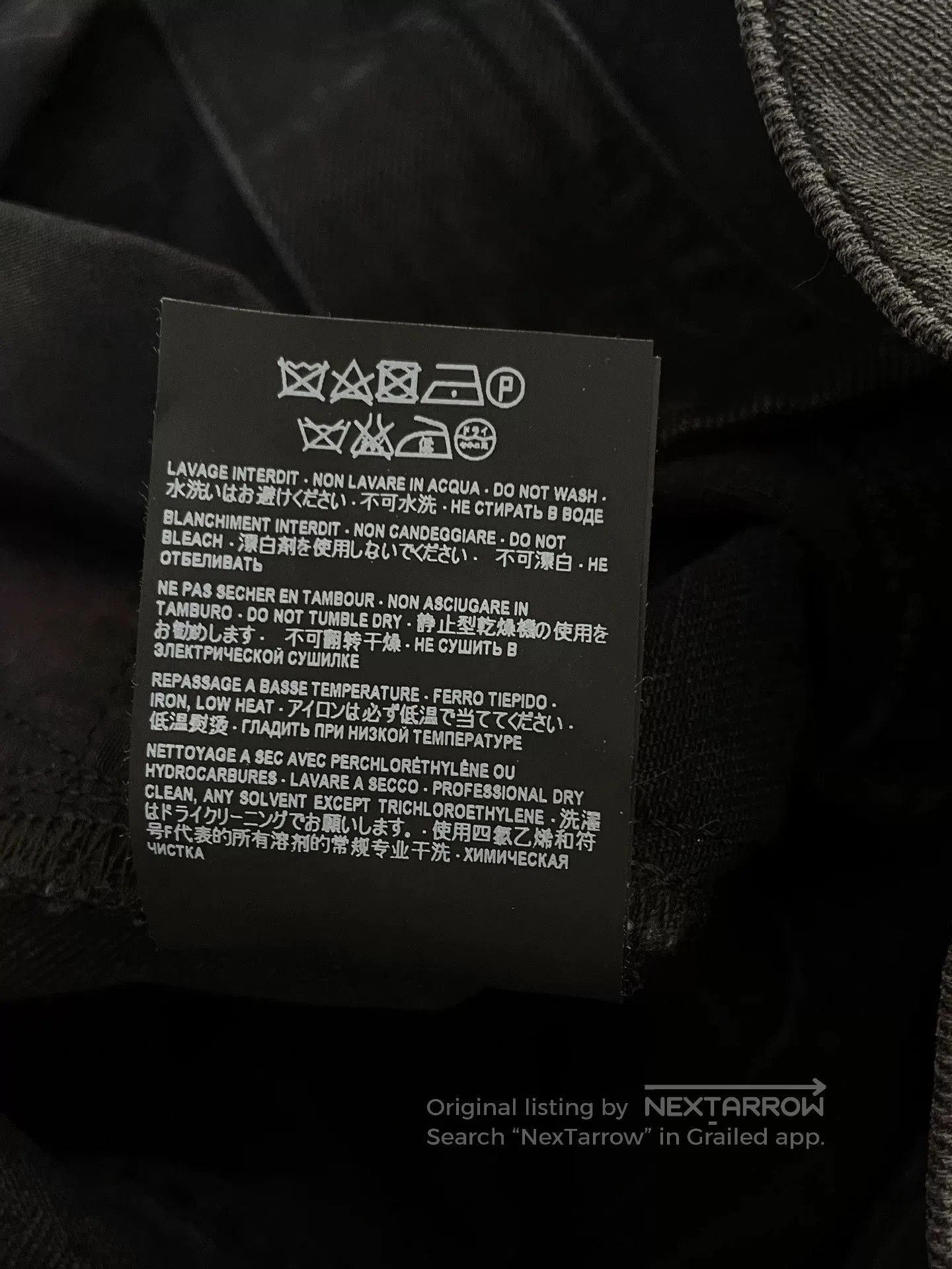 Saint Laurent Paris Saint Laurent SLP D02 Straight Jeans. Size US 31 - 8 Thumbnail