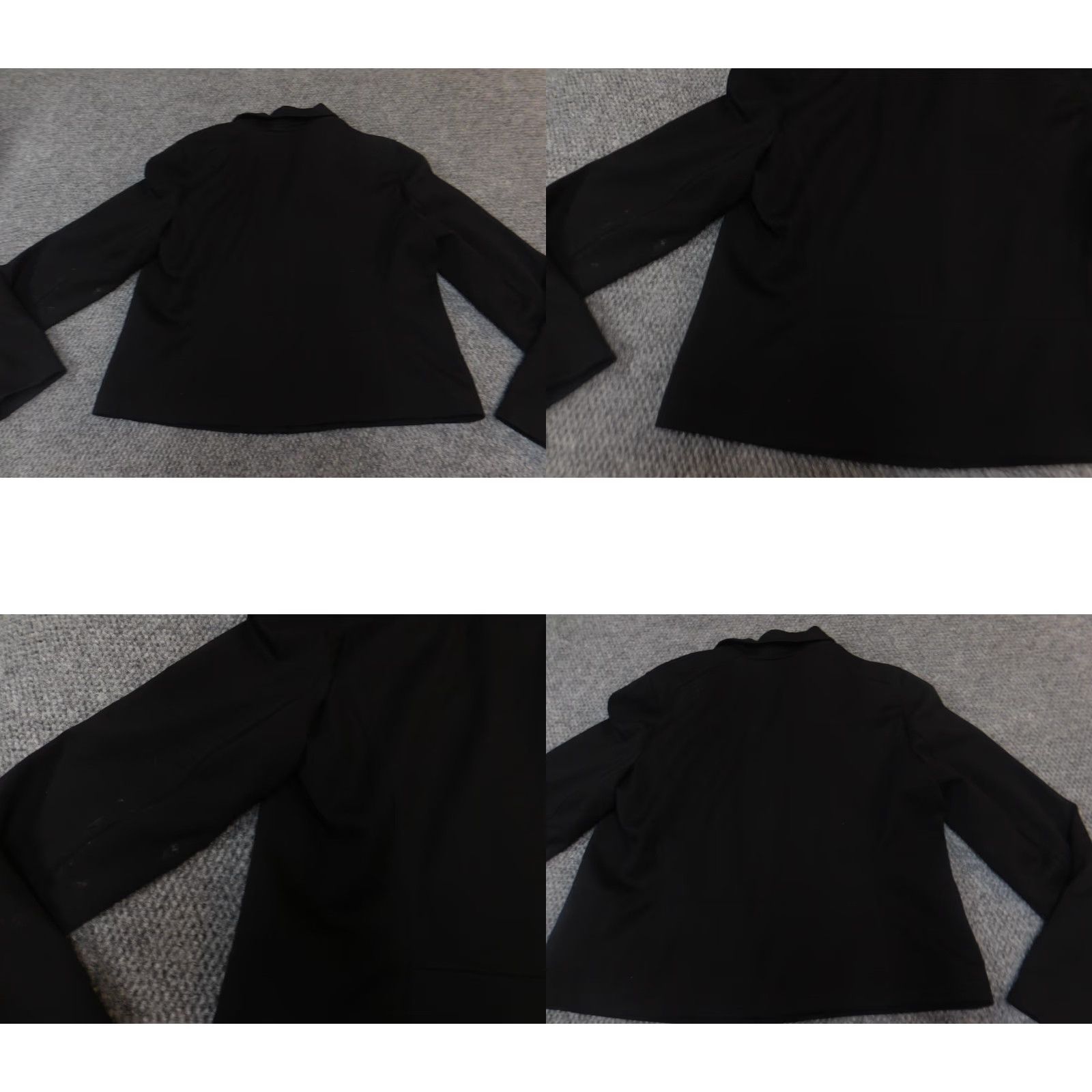 Liz Claiborne Liz Claiborne Womens Coat L black full zip Simply Liz Coat Women Regular L Black Polyester Softshell Zipper Breathable Casual Winter Size L / US 10 / IT 46 - 8 Thumbnail