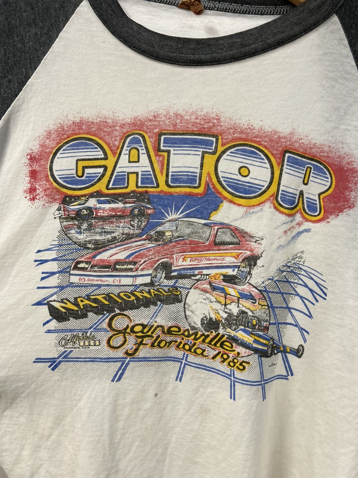 Vintage 80s Gatornationals longsleeve shirt 3/4 sleeve Size US M / EU 48-50 / 2 - 5 Thumbnail