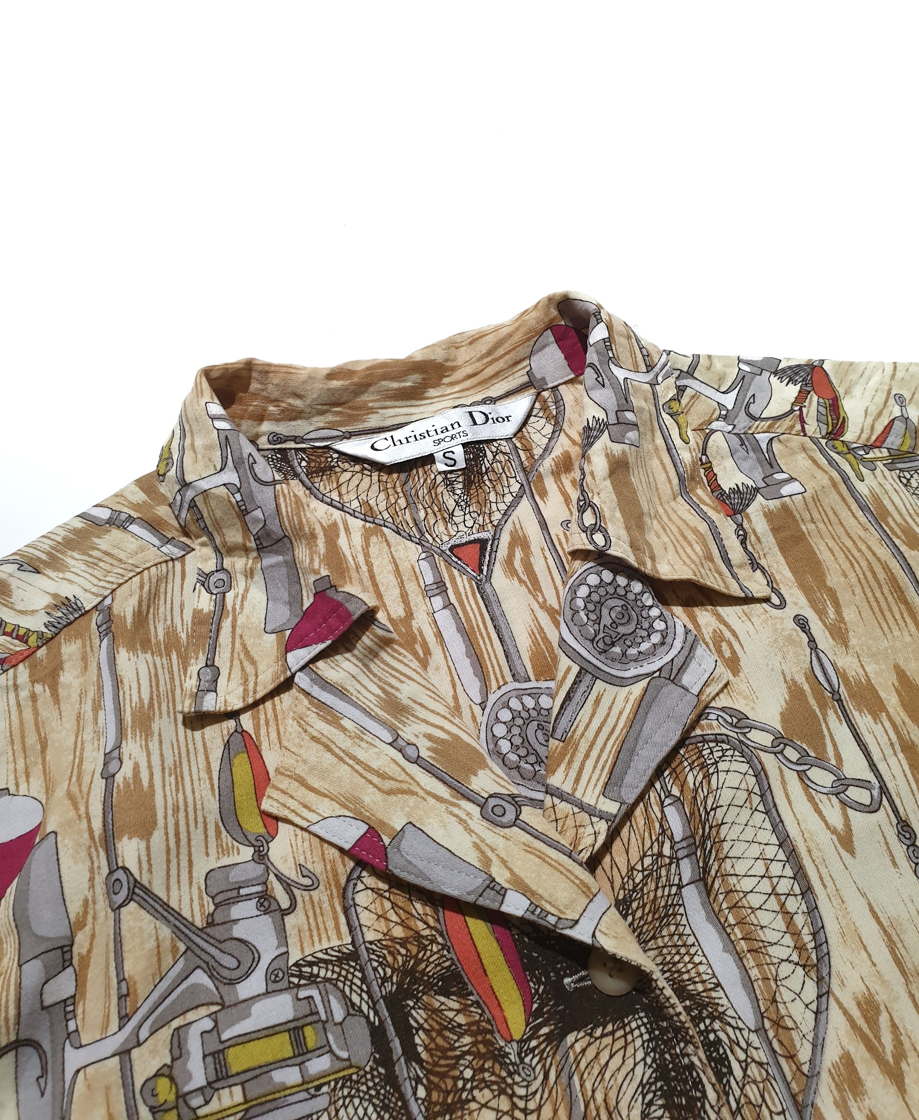 Christian Dior Monsieur Vintage Christian Dior Sport Shirt Size US S / EU 44-46 / 1 - 5 Thumbnail