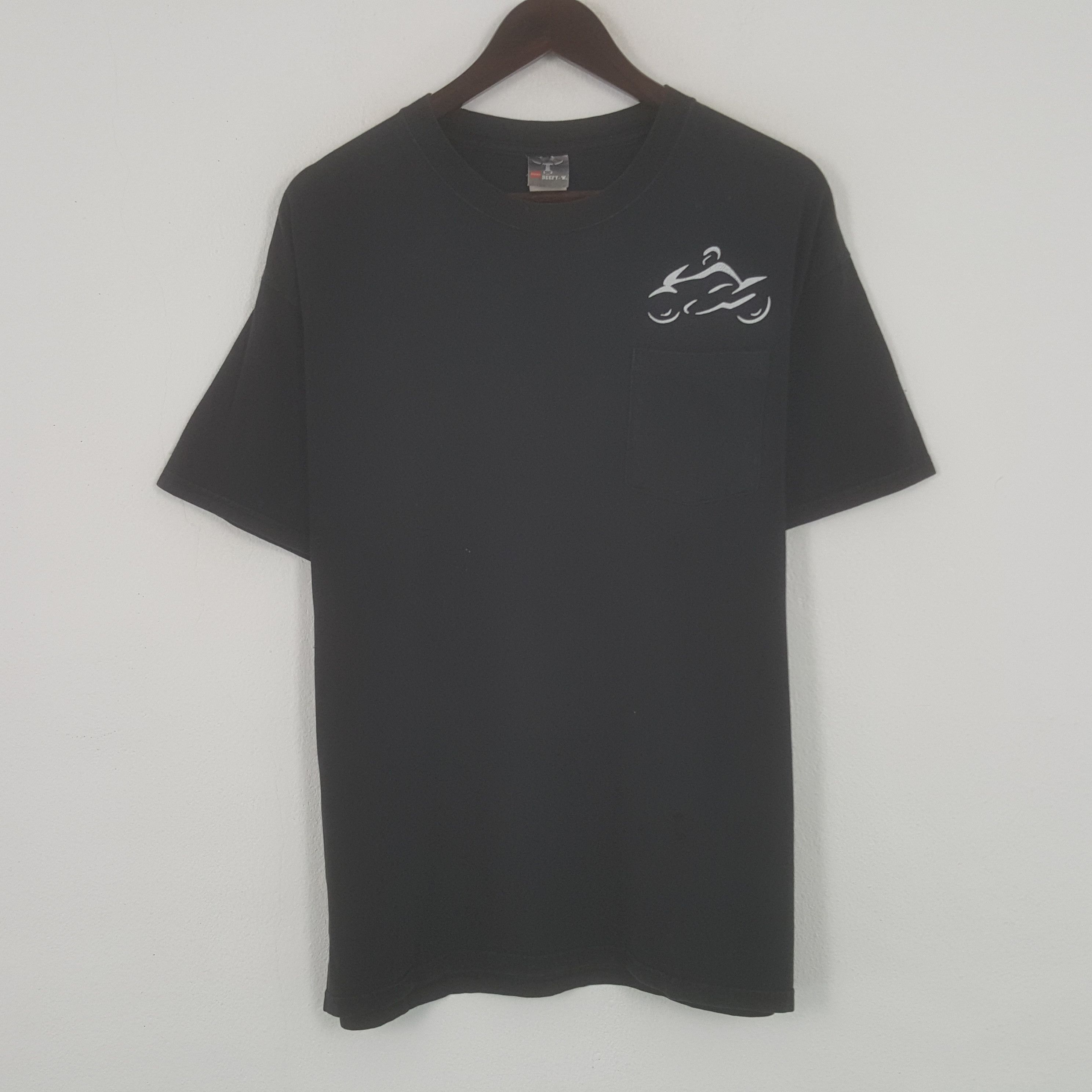 BMW × Vintage Vintage Brown Motor Work Big Logo Tshirt Size US L / EU 52-54 / 3 - 3 Thumbnail