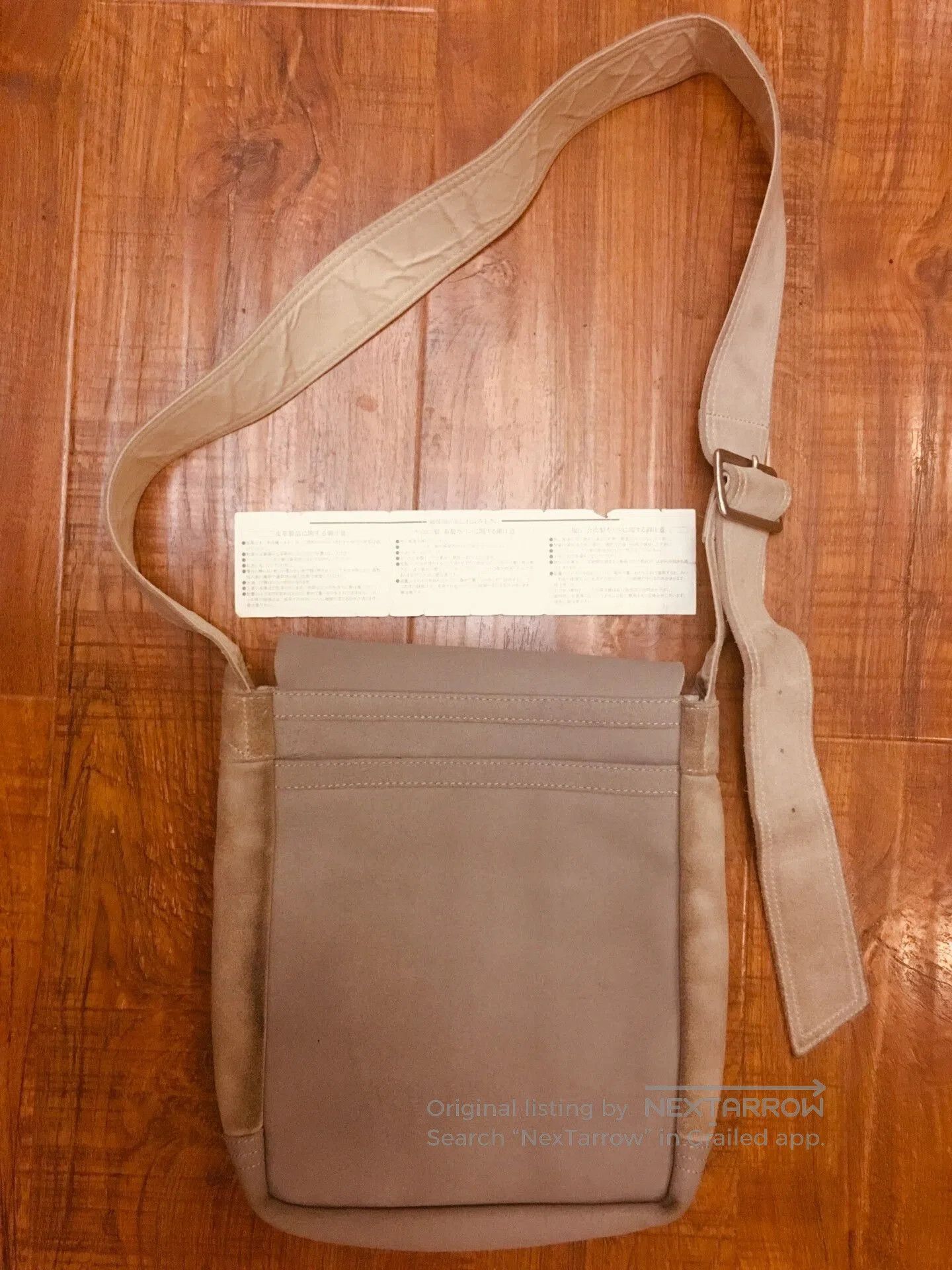 Japanese Brand Porter Suede Shoulder Bag. Size ONE SIZE - 2 Thumbnail