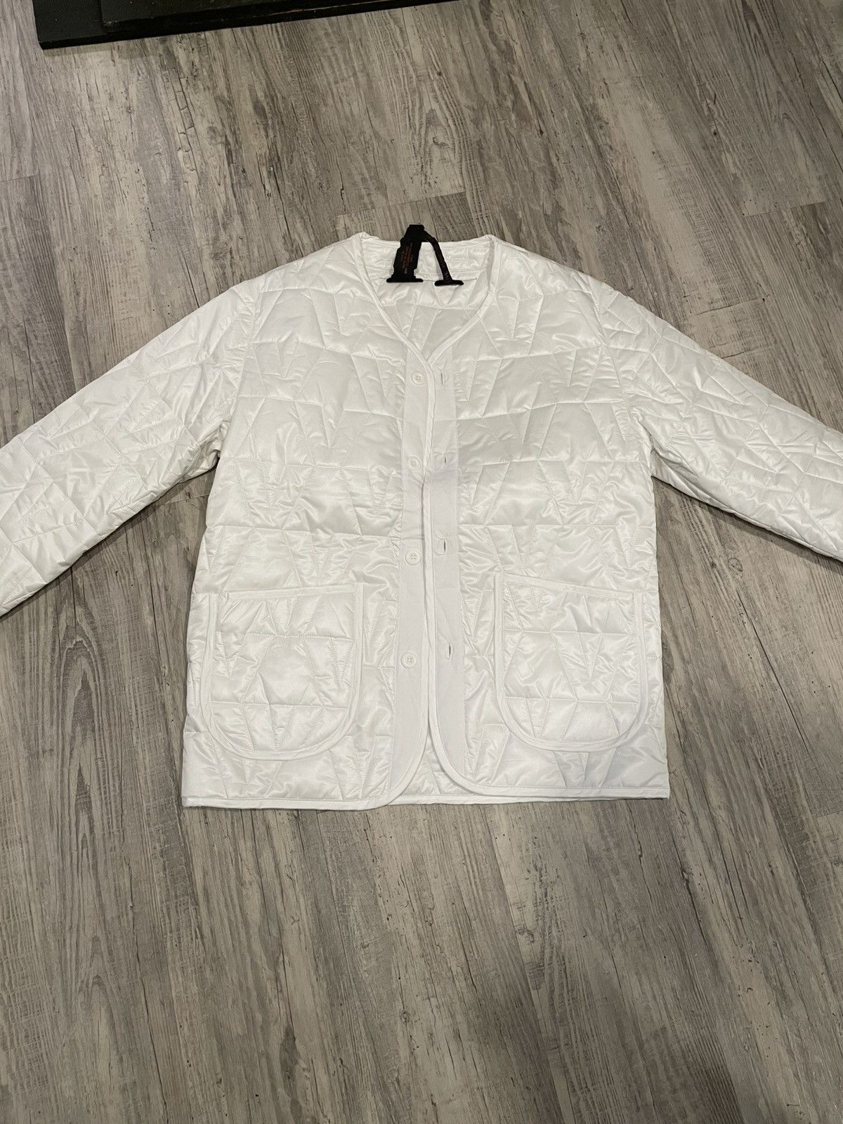Vlone Vlone white quilted jacket Size US M / EU 48-50 / 2 - 1 Thumbnail