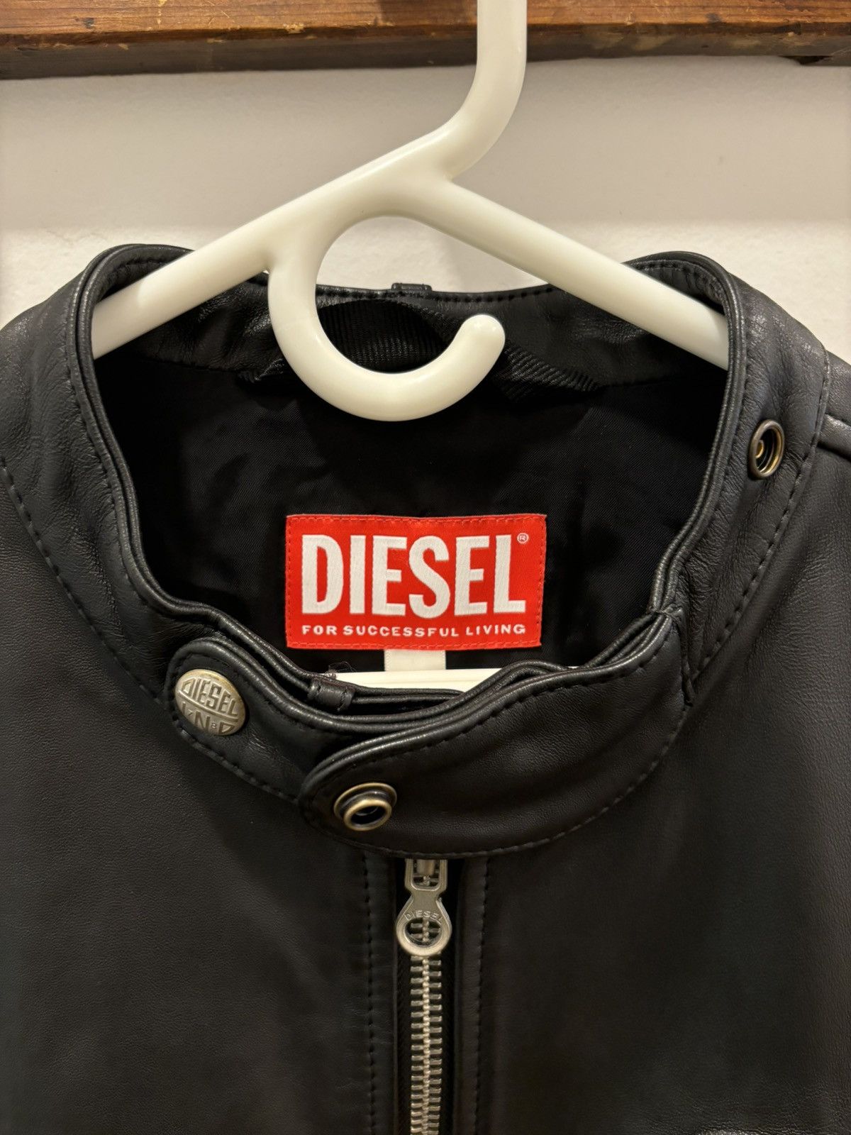 Designer × Diesel Diesel leather biker jacket Size US M / EU 48-50 / 2 - 5 Thumbnail