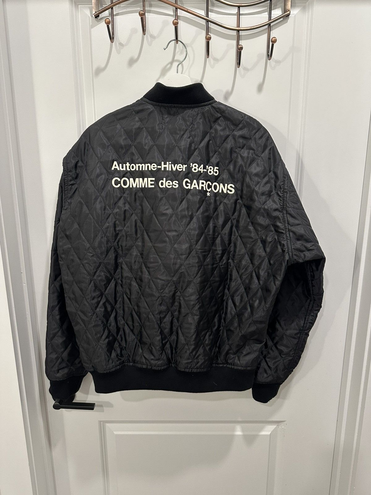 Comme des Garcons Comme Des garçons staff quilted bomber jacket