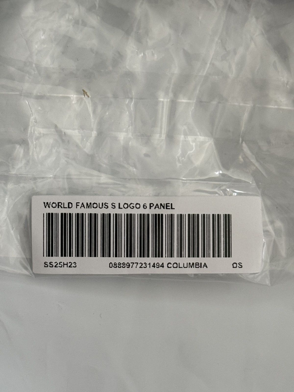 Supreme Supreme World Famous S Logo 6 Panel Size ONE SIZE - 4 Thumbnail