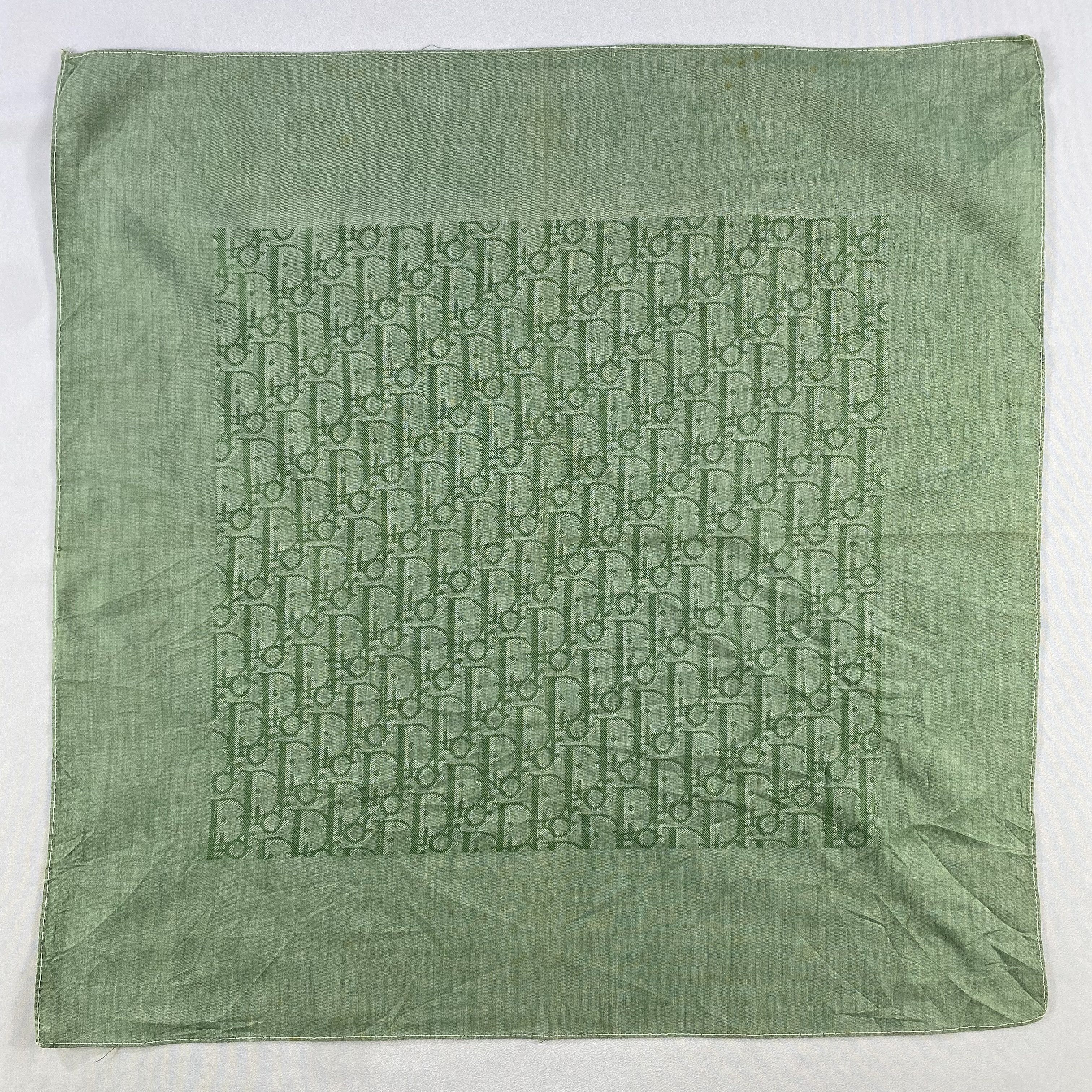 Vintage Dior Oblique Bandana/ Handkerchief / Neckerchief Size ONE SIZE - 1 Thumbnail
