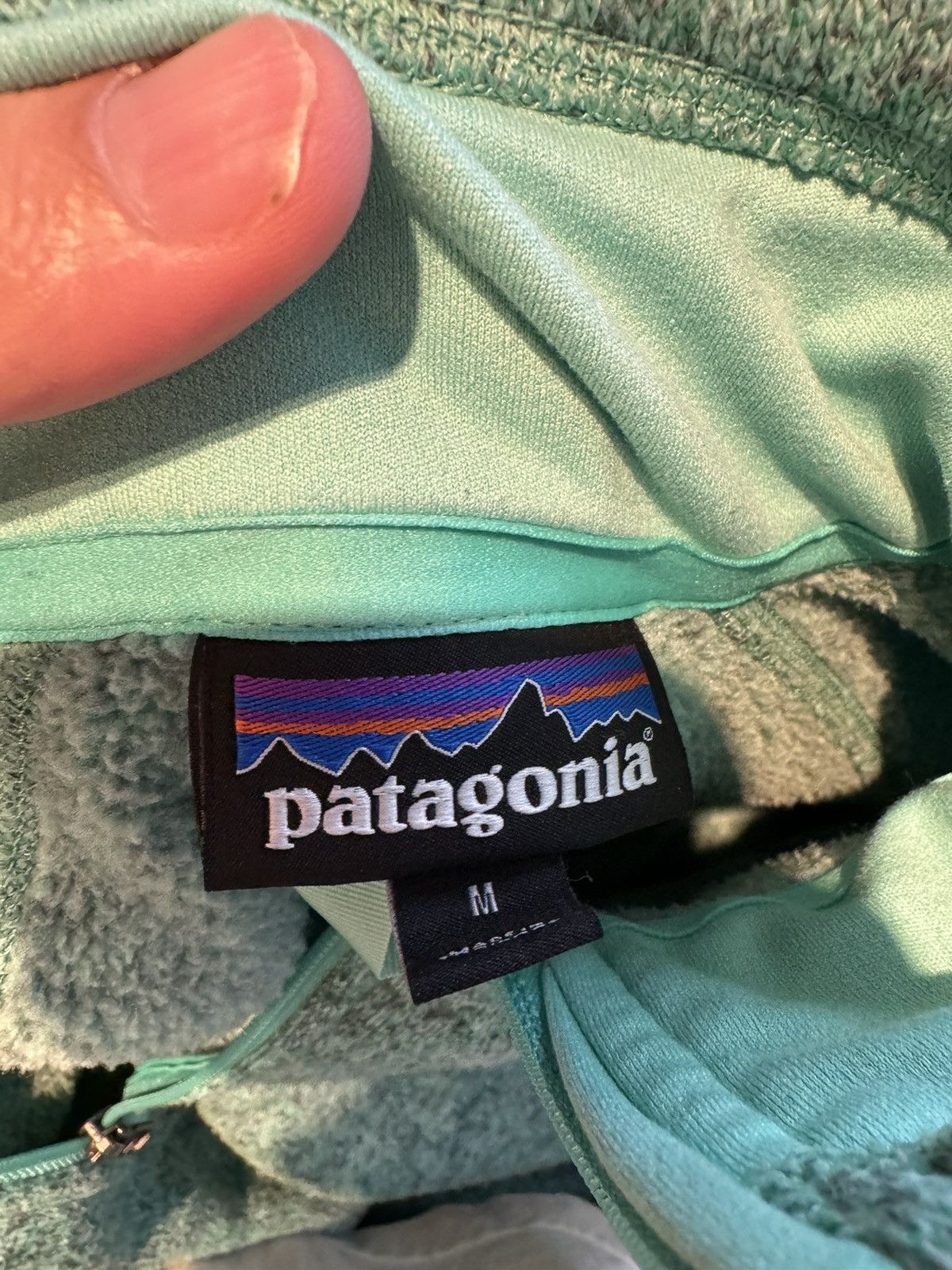 Patagonia Patagonia Better sweater 1/4 zip Heather Blue Sz M Women Size M / US 6-8 / IT 42-44 - 6 Thumbnail