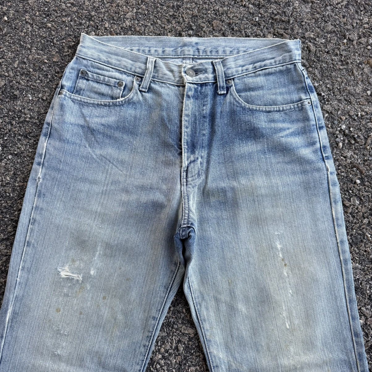 Japanese Brand VINTAGE JAPANASE STRAIGHT FADED JEAN DENIM PANTS Size US 31 - 3 Thumbnail
