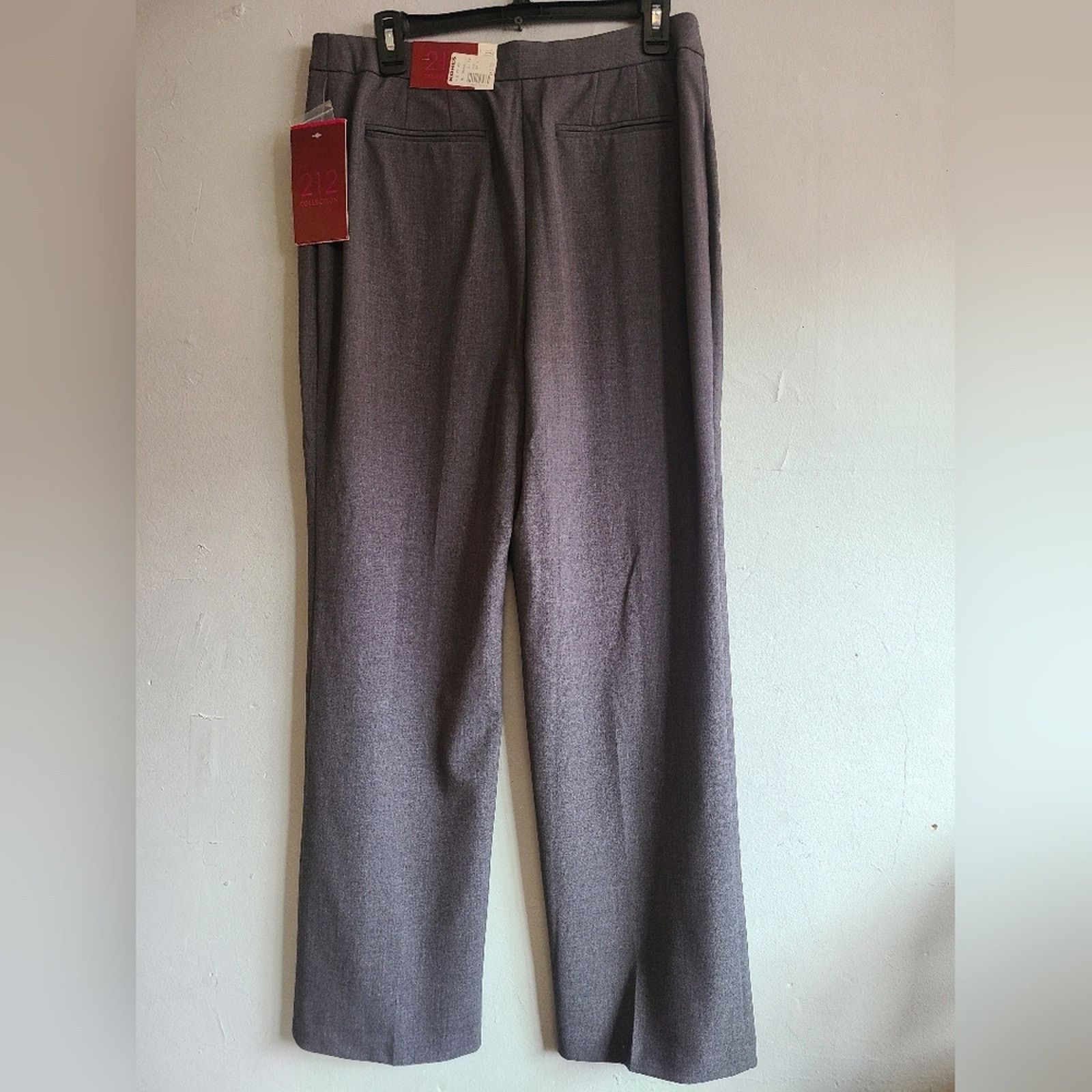 Other NEW women's 10 dark gray dressy pants trousers Size 32" / US 10 / IT 46 - 5 Thumbnail