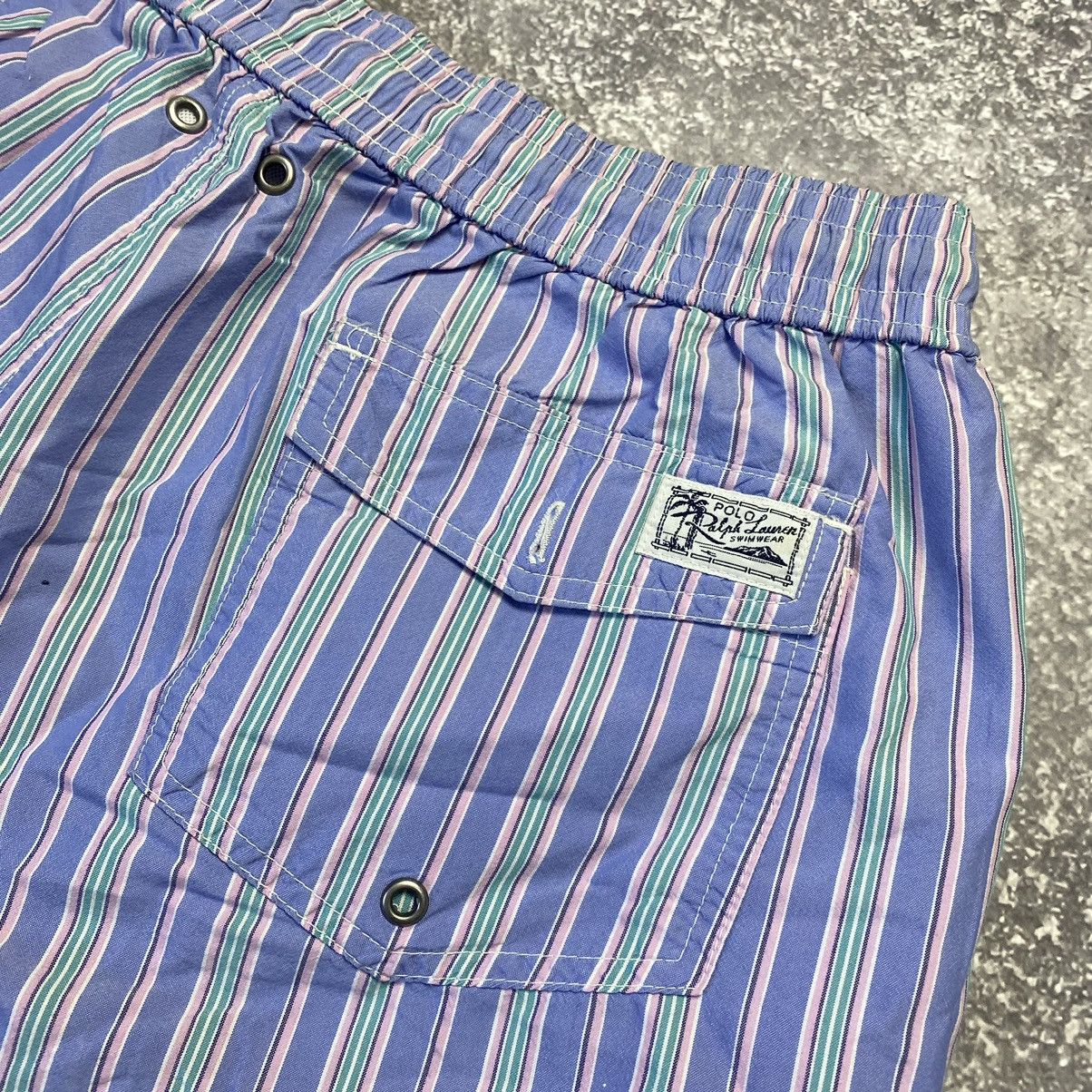 Vintage Vintage Polo Ralph Lauren Small Logo swimwear shorts Size US 36 / EU 52 - 9 Thumbnail
