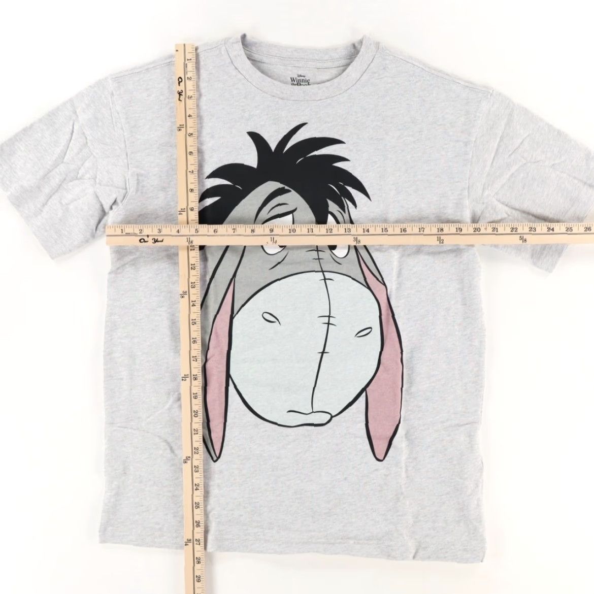 Disney Disney Eeyore Portrait Solid T-Shirt Gray Men's M VINTAGE Shirt? Size US M / EU 48-50 / 2 - 3 Thumbnail