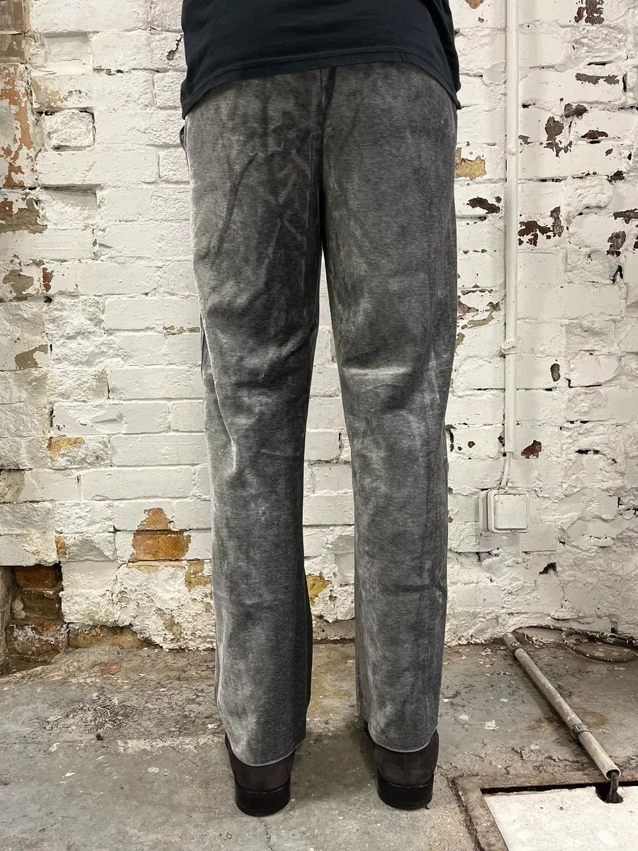 Giorgio Armani AW2018 Giorgio Armani Belted Wide Soft Grey Silver Pants Size US 30 / EU 46 - 4 Thumbnail