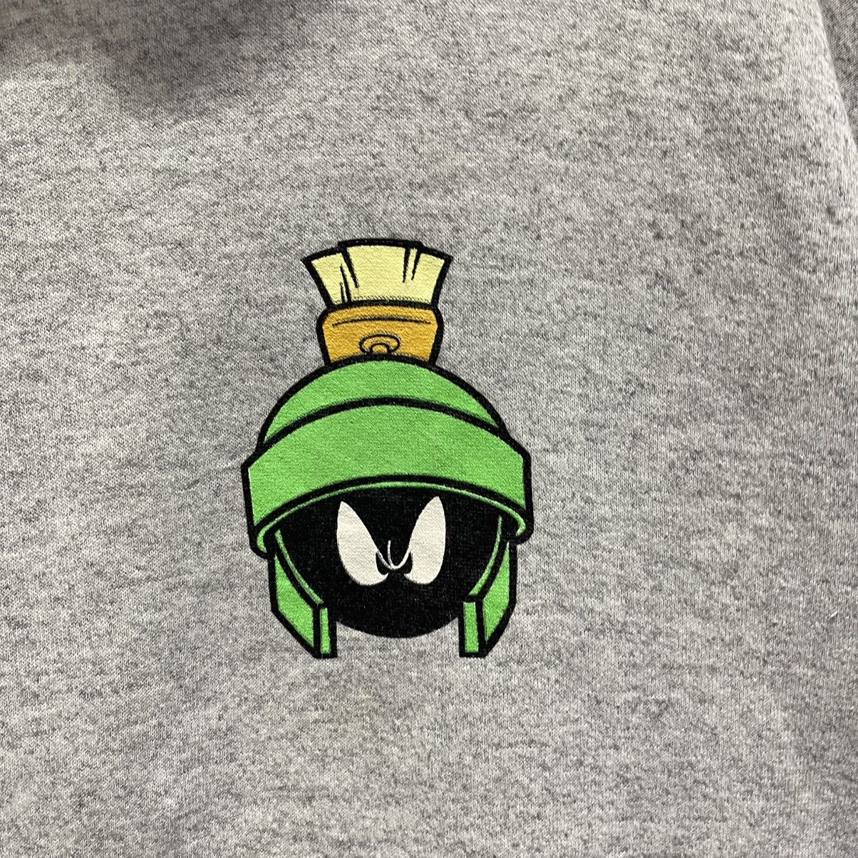 Warner Bros Vintage 1993 Looney Tunes Marvin the Martian Hoodie Size US L / EU 52-54 / 3 - 3 Thumbnail