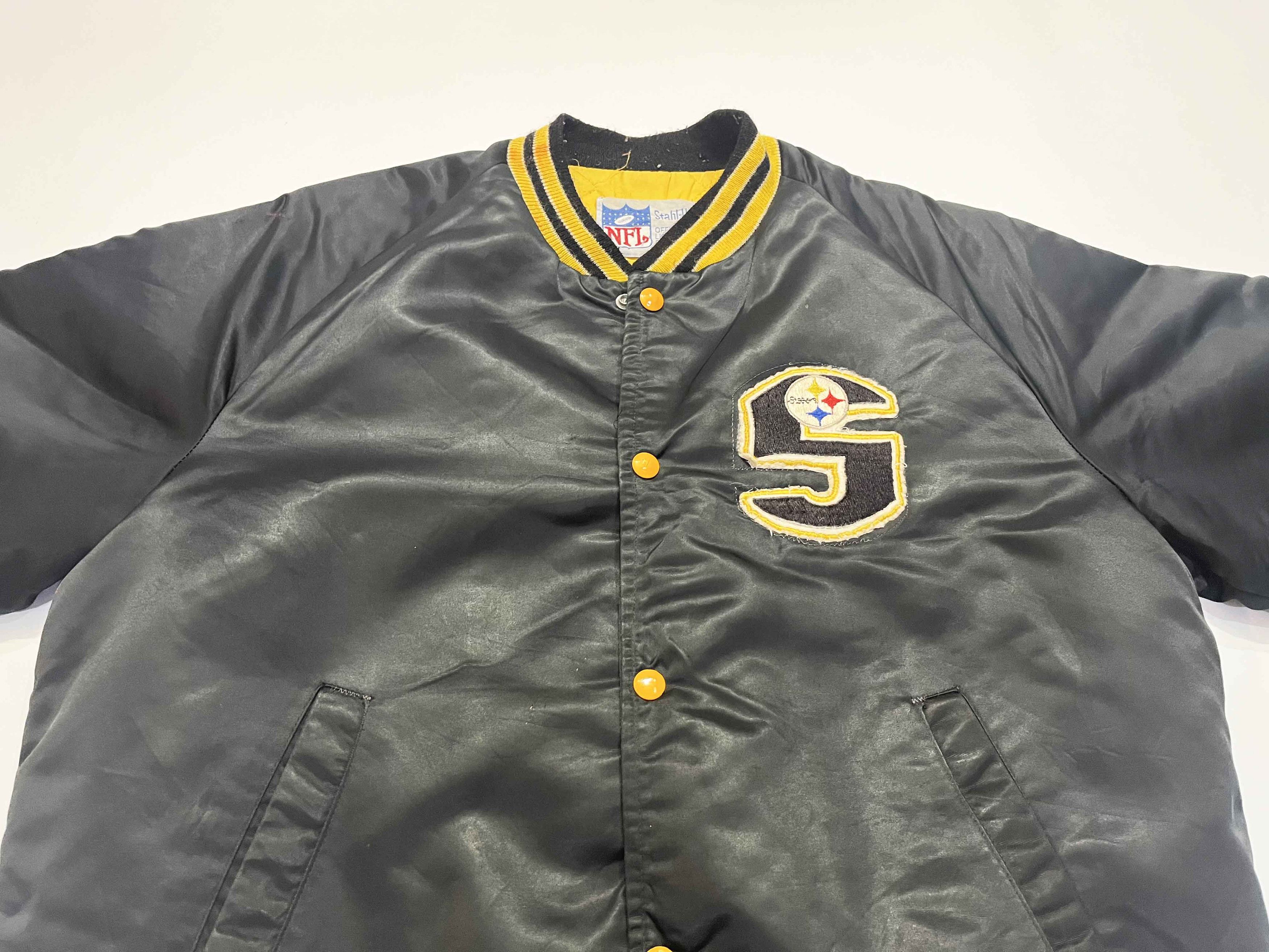 Other Vintage Stahl Urban NFL Pittsburgh Steelers Bomber Jacket Size US M / EU 48-50 / 2 - 2 Thumbnail