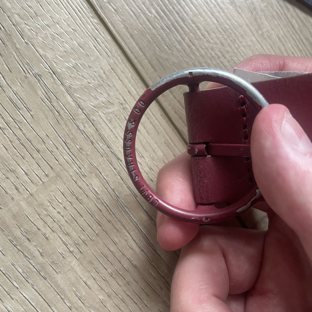 Levi's Levi’s Vintage Italian Bovine Leather Belt in Oxblood Size ONE SIZE - 3 Thumbnail