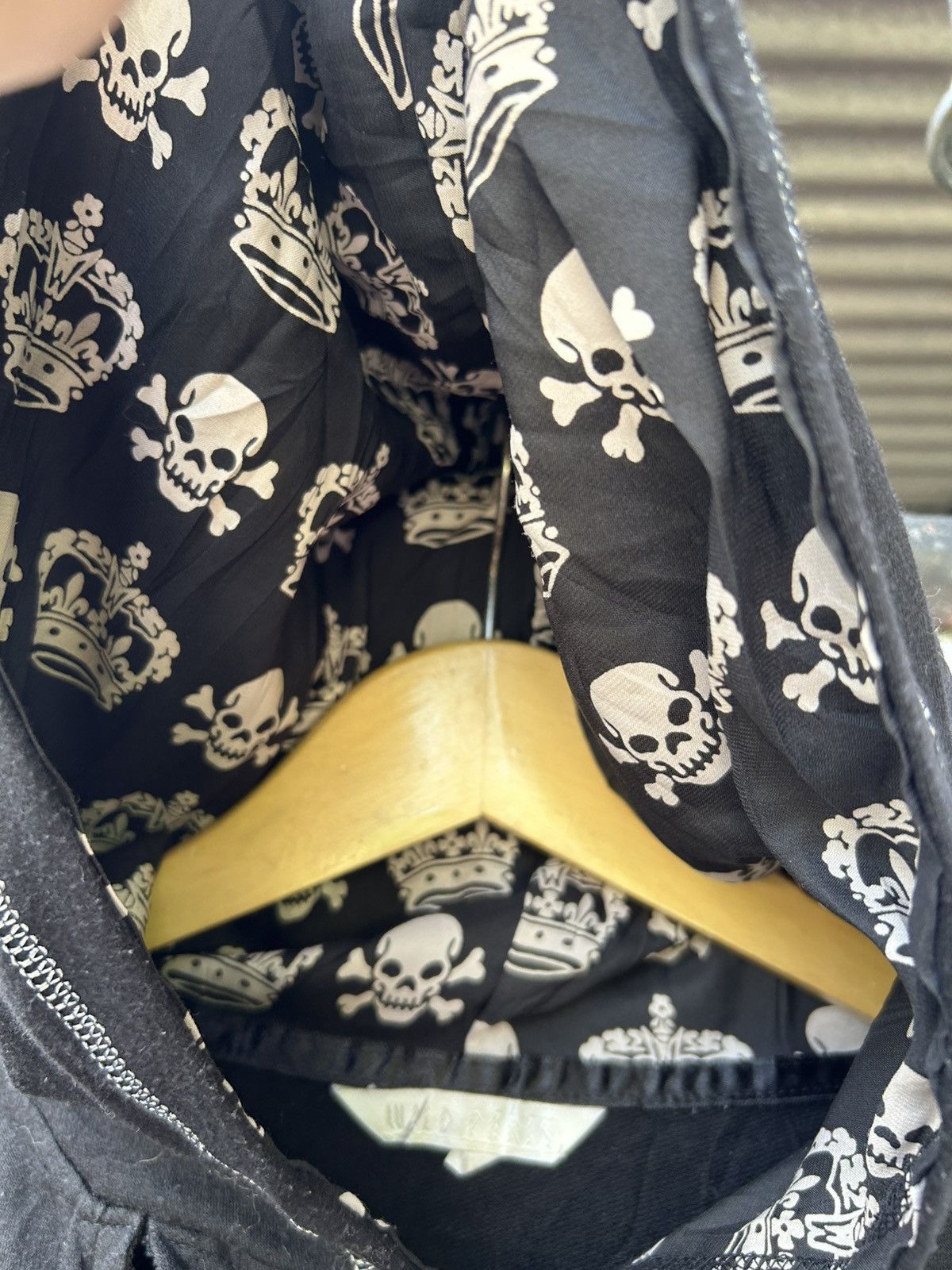 Hysteric Glamour Wild party double zipper skull hoodie Ifsixwasnine LGB Size US M / EU 48-50 / 2 - 5 Thumbnail