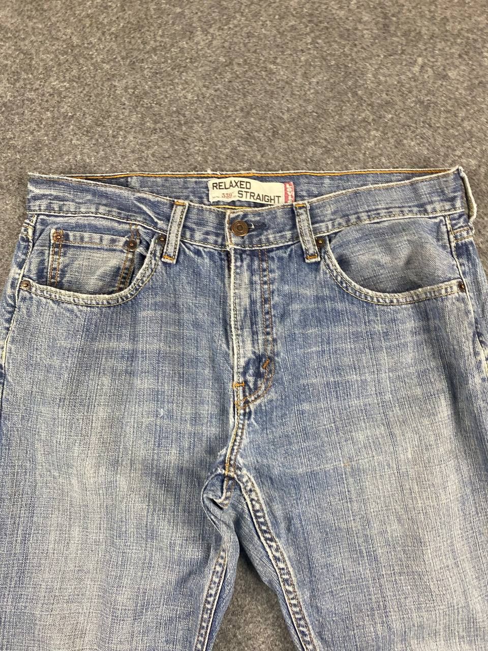 Levi's levis 569 relaxed straight distressed denim Size US 34 / EU 50 - 9 Thumbnail