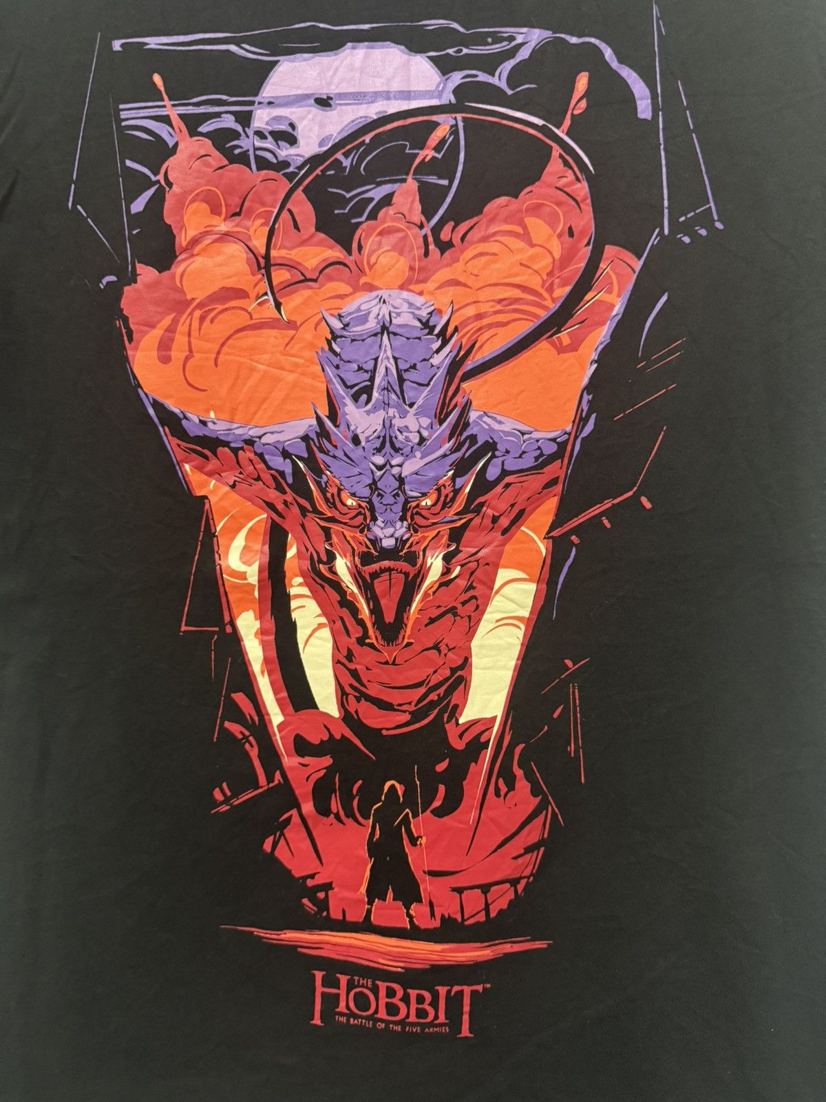 Vintage The Hobbit The Battle of The Five Armies T shirt Size US M / EU 48-50 / 2 - 2 Thumbnail