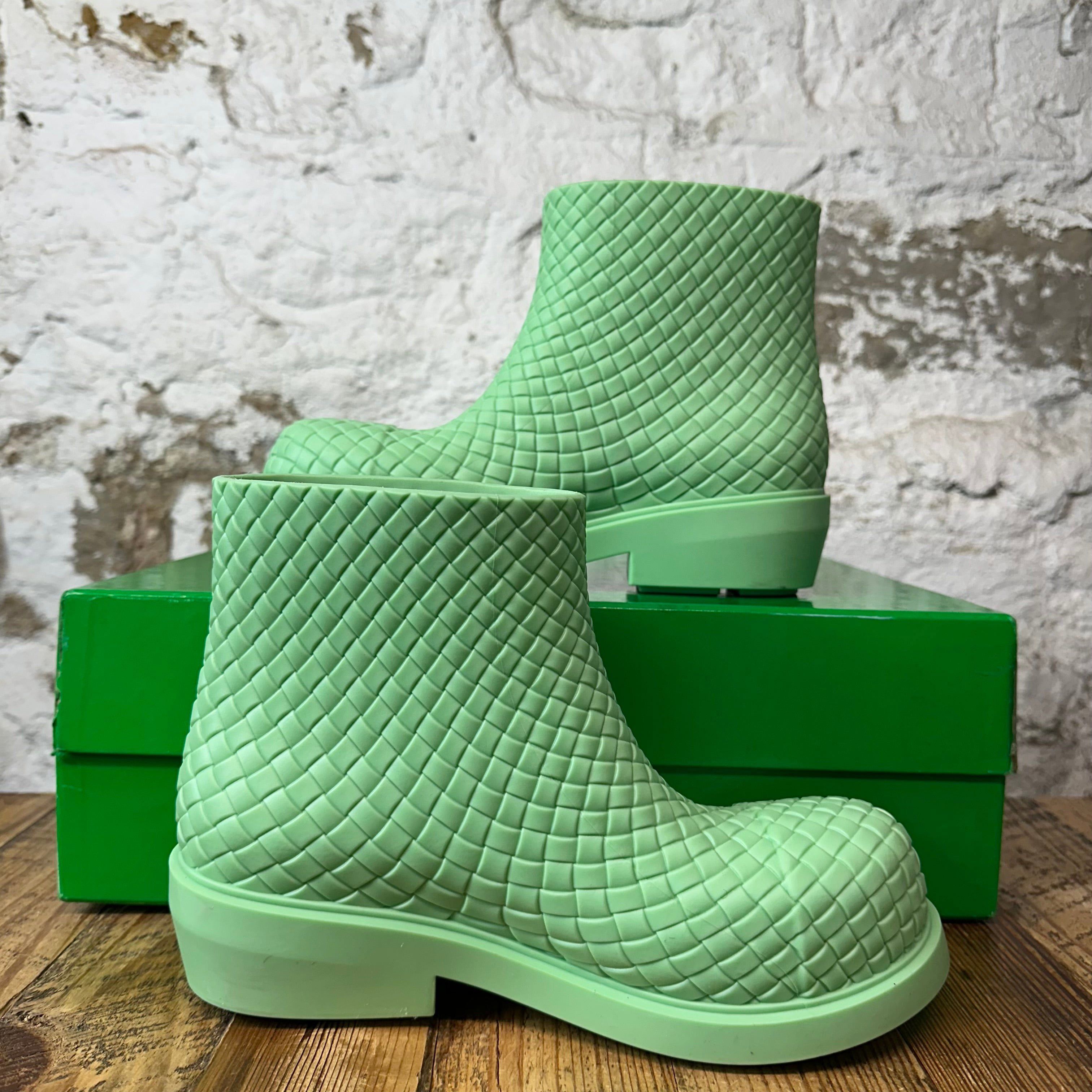 Bottega Veneta Bottega Veneta Green Fireman Puddle Boot Sz 8 (41) Size US 8 / EU 41 - 2 Thumbnail