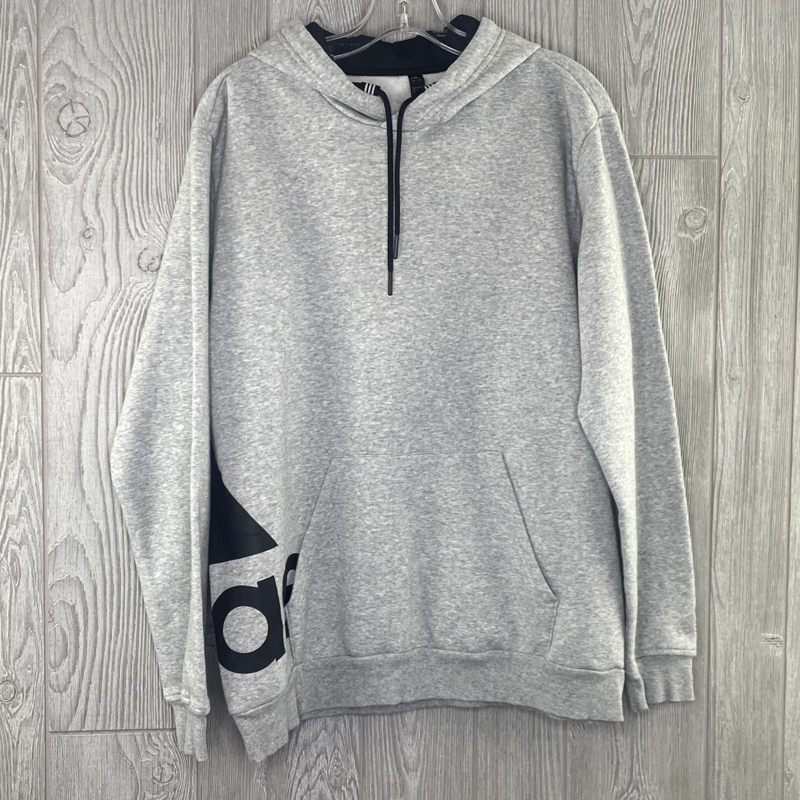 Adidas Adidas Sweatshirt/Hoodie Mens Size Small Gray Oversized Logo Size US S / EU 44-46 / 1 - 1 Thumbnail