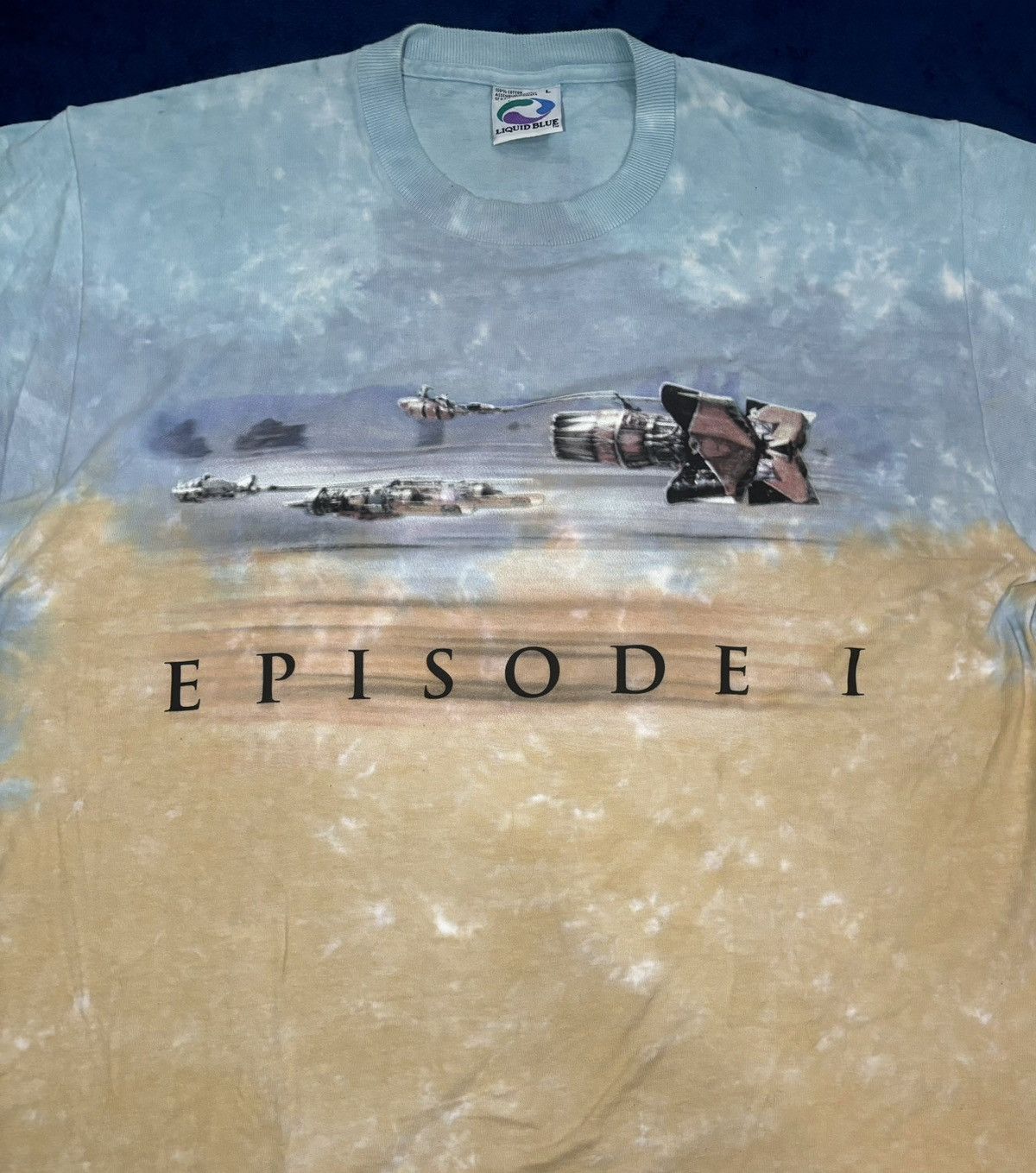Liquid Blue Liquid blue Vintage Episode 1 starwars tshirt XL Size US XL / EU 56 / 4 - 3 Thumbnail
