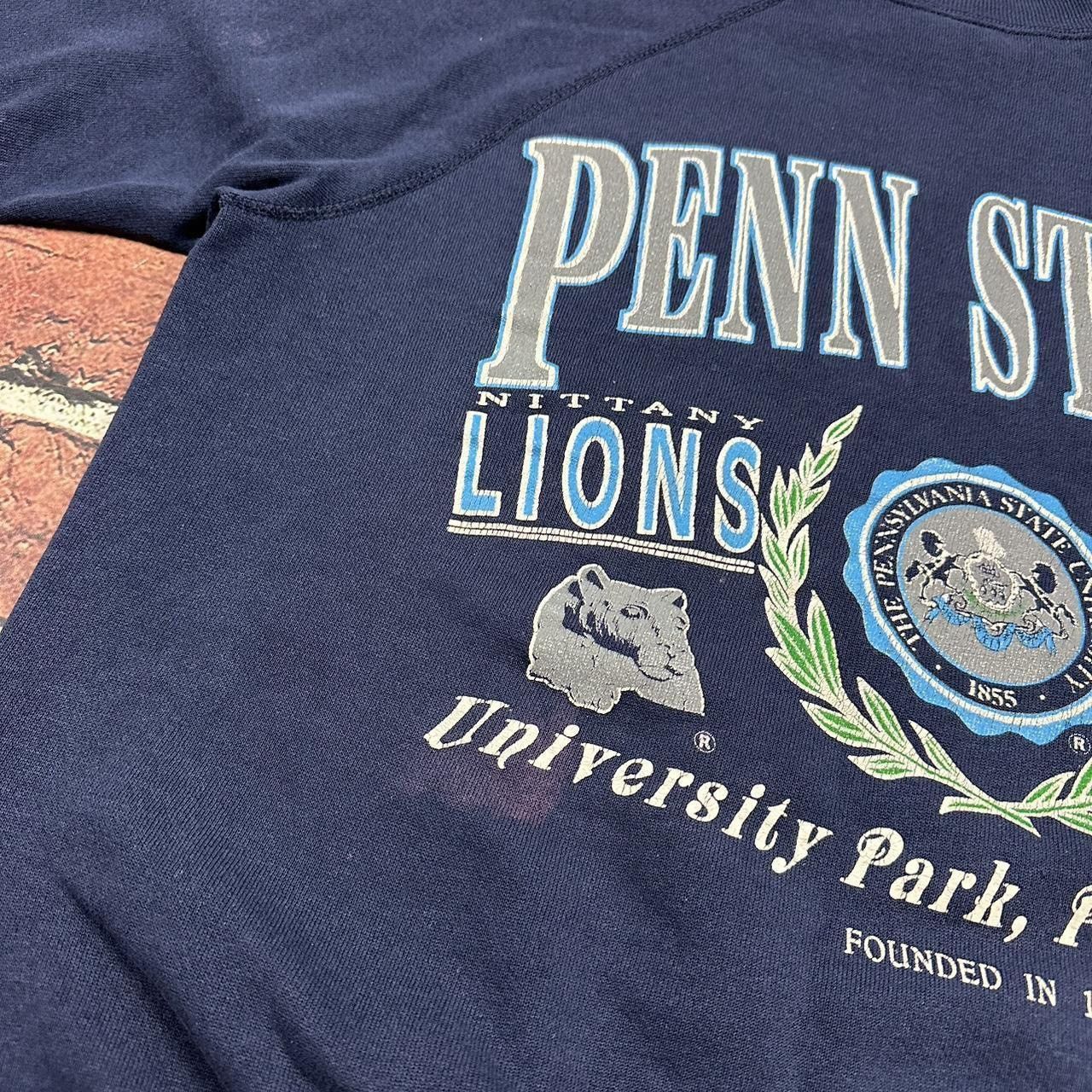 Tultex Vintage 90s Penn Sate University Nittany Lions Sweatshirt Size US L / EU 52-54 / 3 - 6 Thumbnail