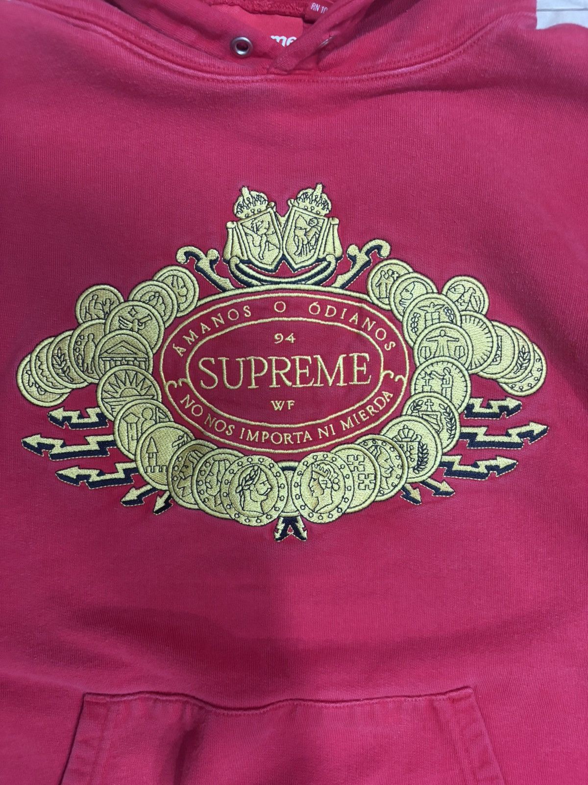 Supreme Supreme LOVE OR HATE FW18 Hoodie Size US M / EU 48-50 / 2 - 2 Thumbnail