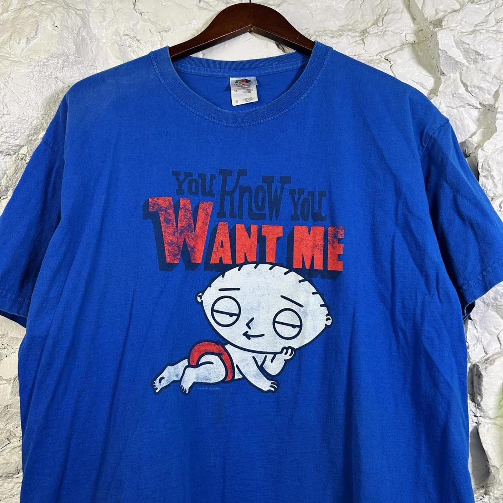 Other Vintage 2012 Family Guy Stewie “You Know You Want Me” Tee XL Size US XL / EU 56 / 4 - 1 Thumbnail