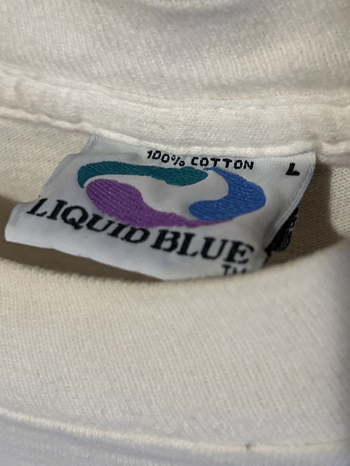 Liquid Blue × Vintage 90s Single Stitch Vintage Grateful Dead Tee Made in USA Size US L / EU 52-54 / 3 - 5 Thumbnail