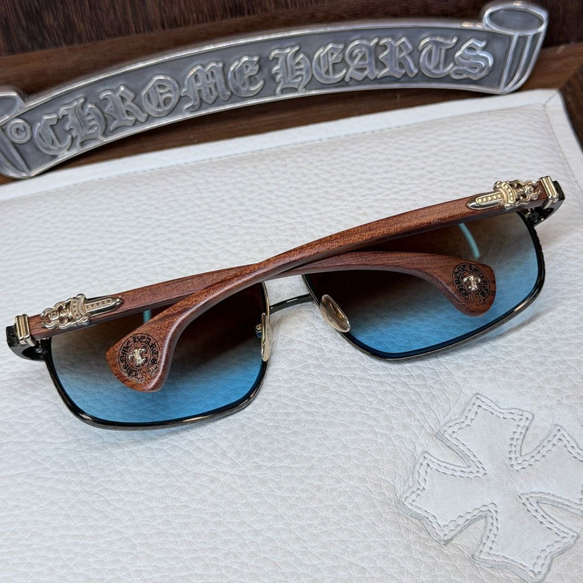 Chrome Hearts Chrome Hearts MOOREHEAD 1/1 Sunglasses Size ONE SIZE - 3 Thumbnail
