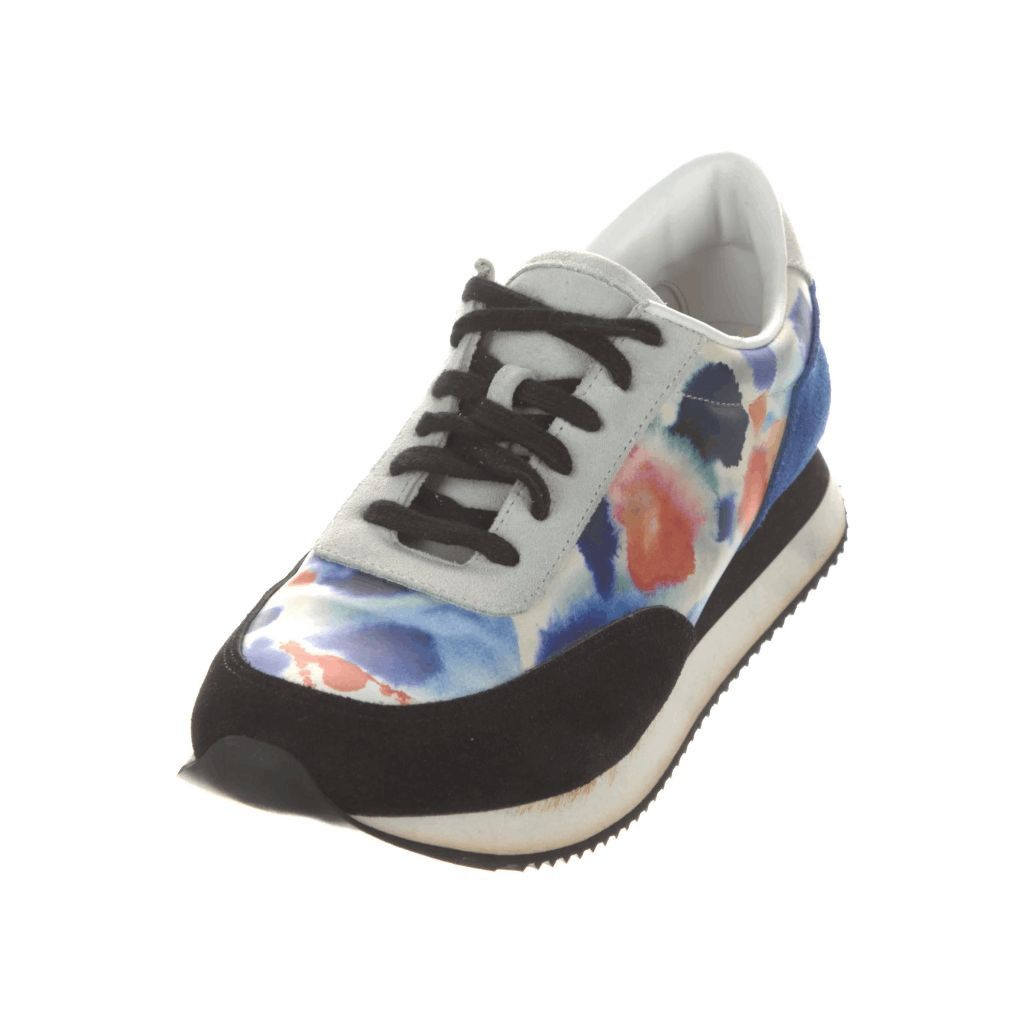 Loeffler Randall Loeffler Randall Women's Suede Tie-Dye Print Sneakers Blue M Size US 7 / IT 37 - 4 Thumbnail