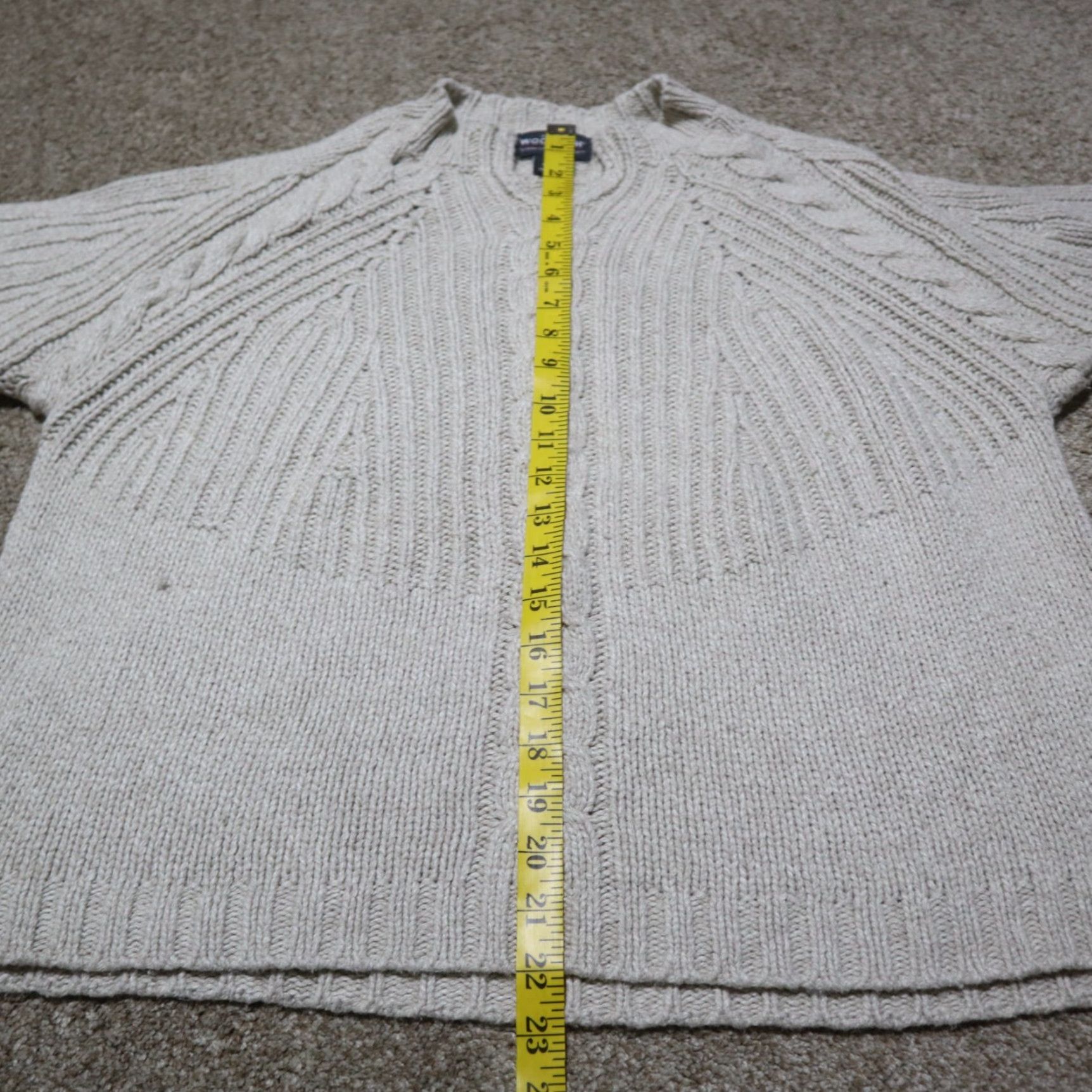 Vintage Woolrich Sweater White Pullover Mock Neck Knit Outdoor Women's Petites PXL Size XL / US 12-14 / IT 48-50 - 5 Thumbnail