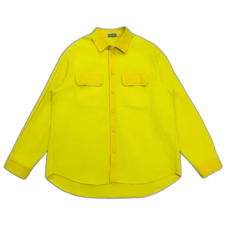 Dior DIOR Embroidered Logo Denim Shirt Jacket-2506 Size L / US 10 / IT 46 - 1 Thumbnail