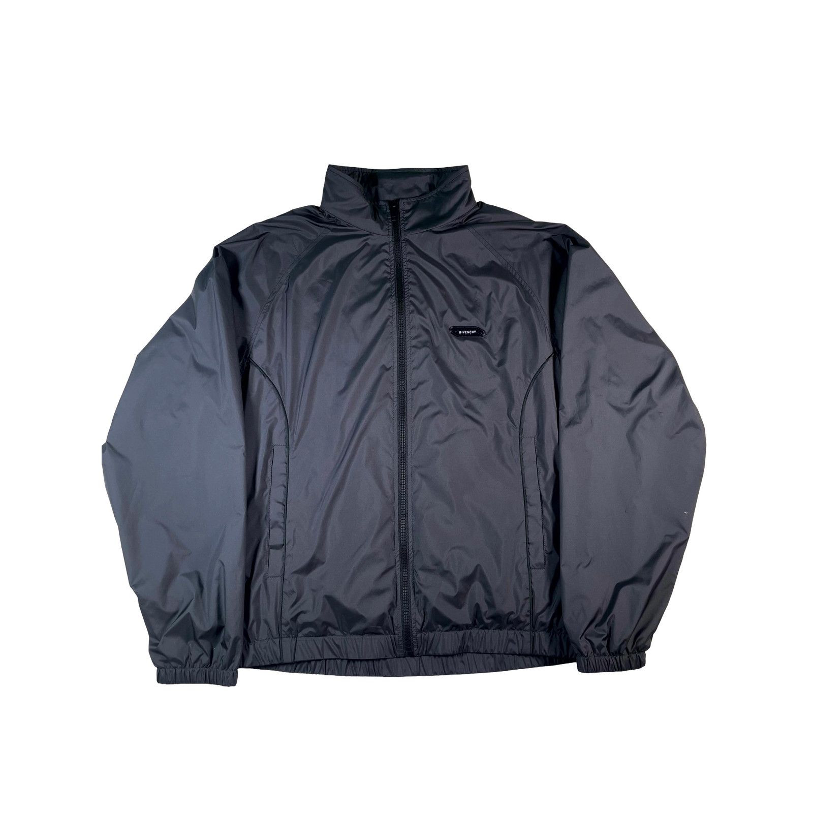Givenchy Givenchy Nylon Windbreaker Small Logo Black Track Jacket Size US L / EU 52-54 / 3 - 1 Thumbnail