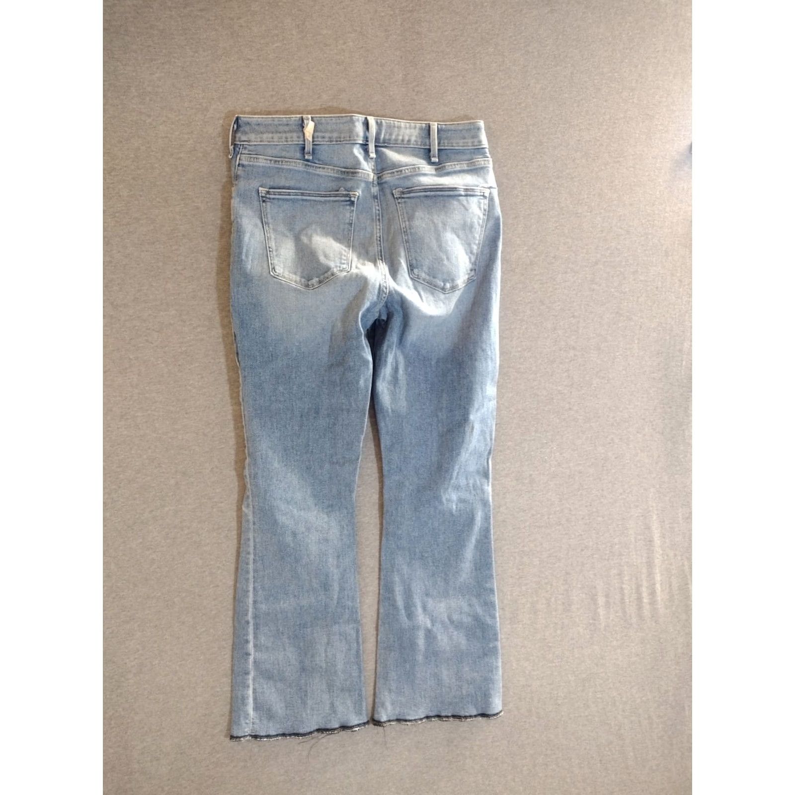 Denime Unbranded Men's Blue Denim Cropped Jeans 28X38 Regular Stretch 4 Pocket Denim Size US 28 / EU 44 - 2 Thumbnail