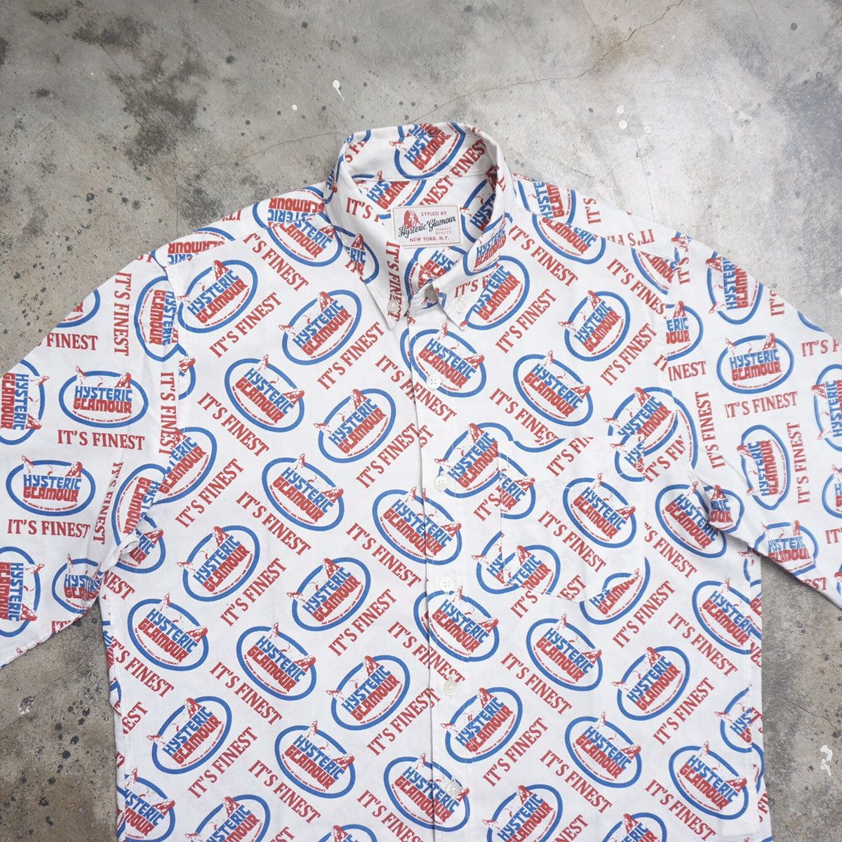 Hysteric Glamour Hysteric Glamour It’s Finest full print button up Size US M / EU 48-50 / 2 - 2 Thumbnail
